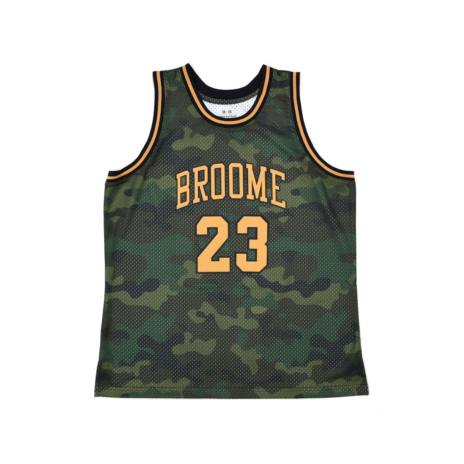 Broome 23 Basketball Jersey Camo