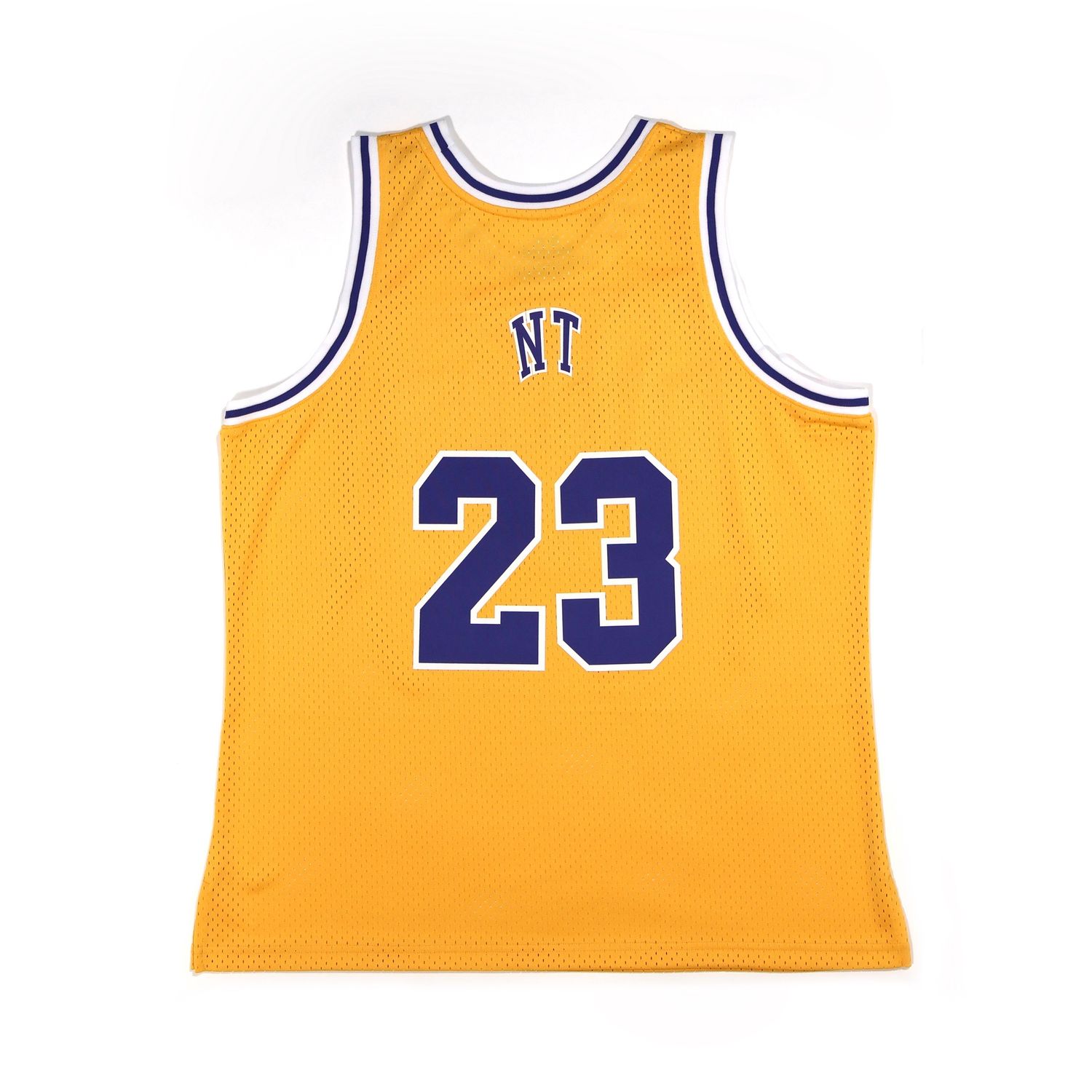 Alice Springs 23 Basketball Jersey Yellow