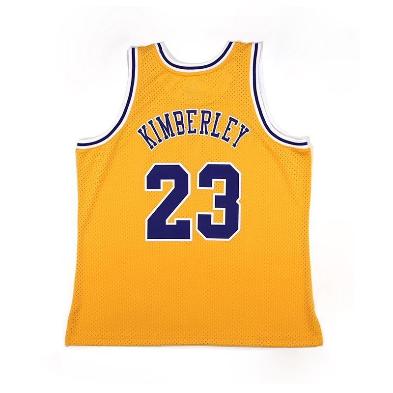 Derby 23 Basketball Jersey Yellow