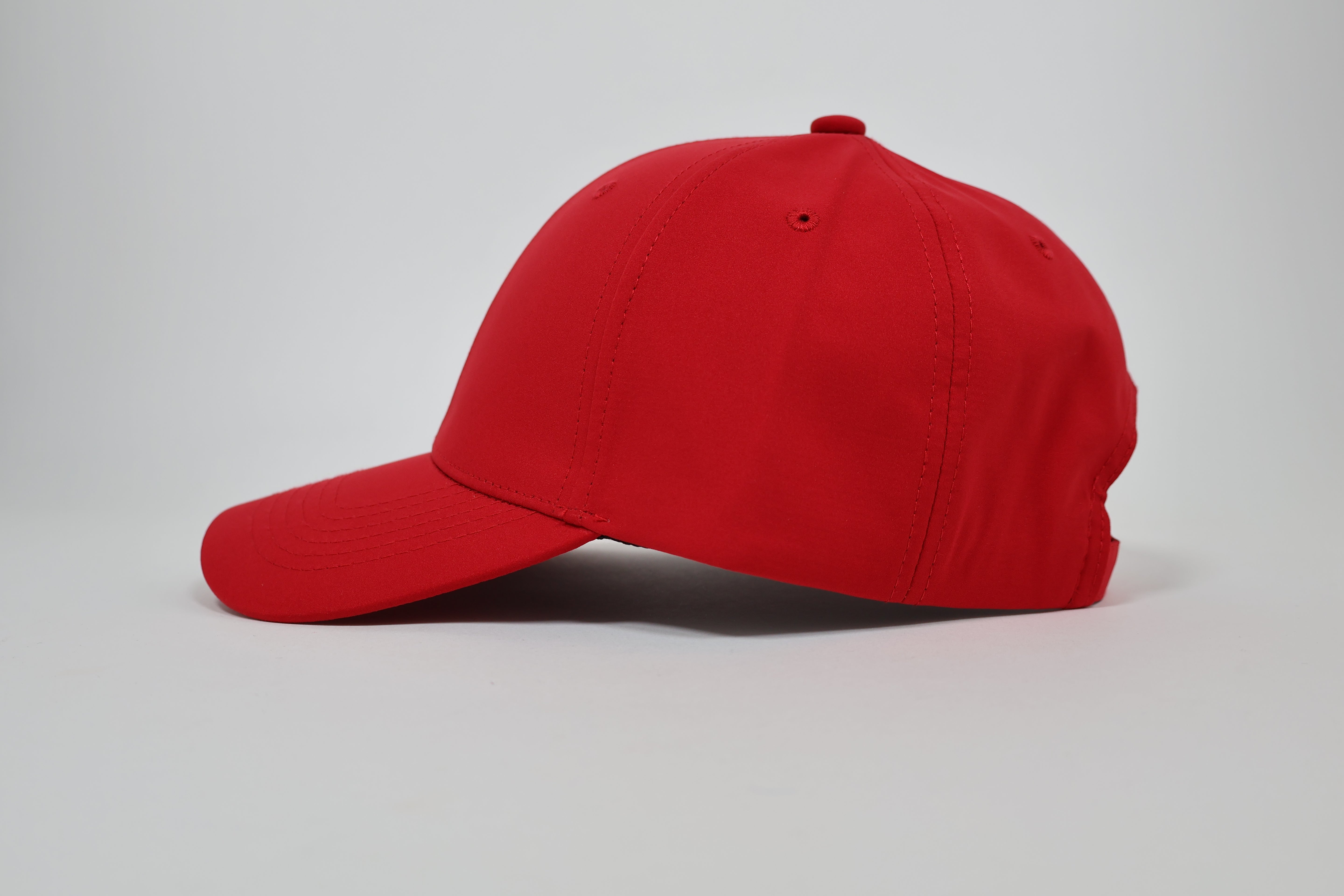 Red Adjustable Baseball Cap