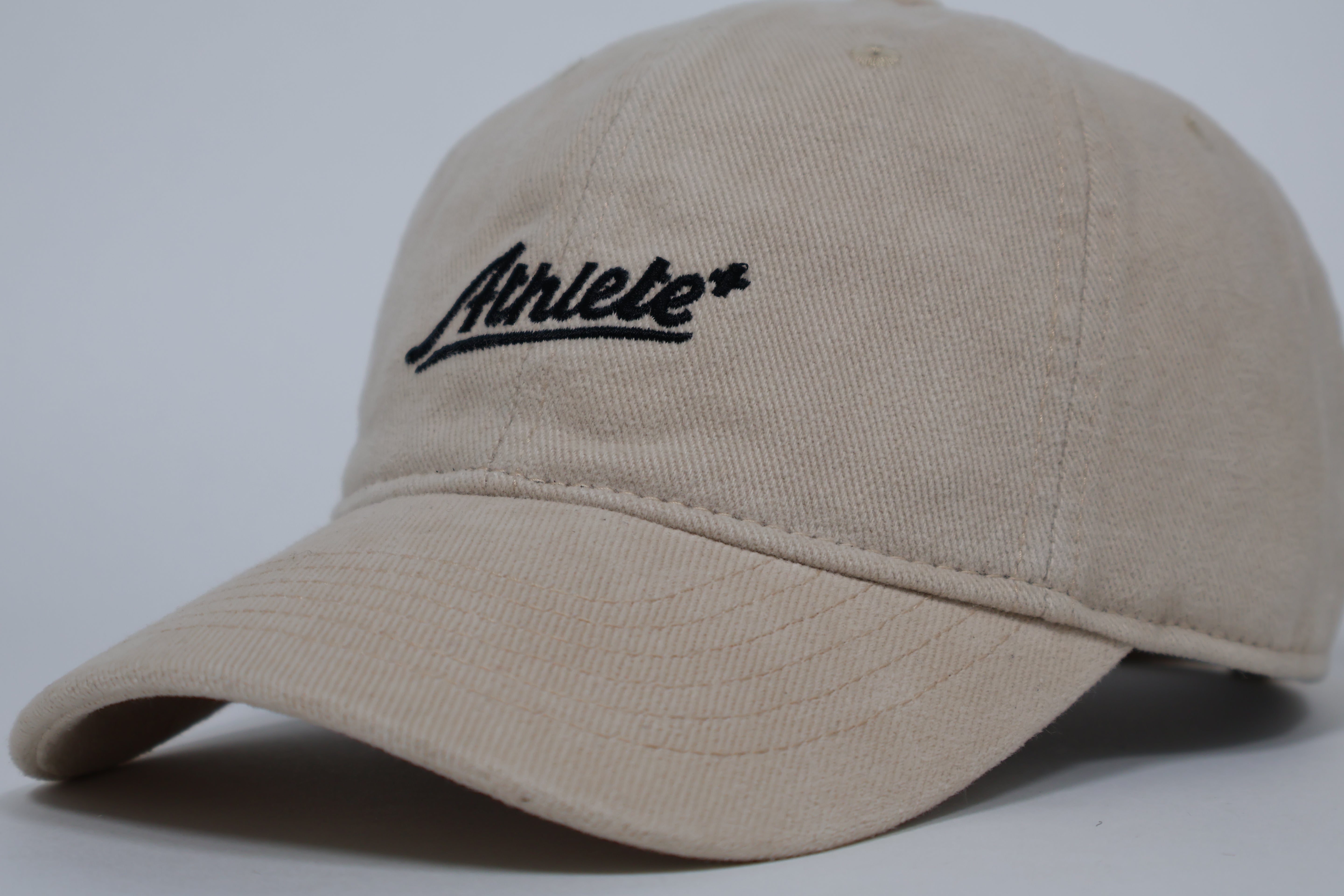 Athlete+ Beige Denim Adjustable Cap