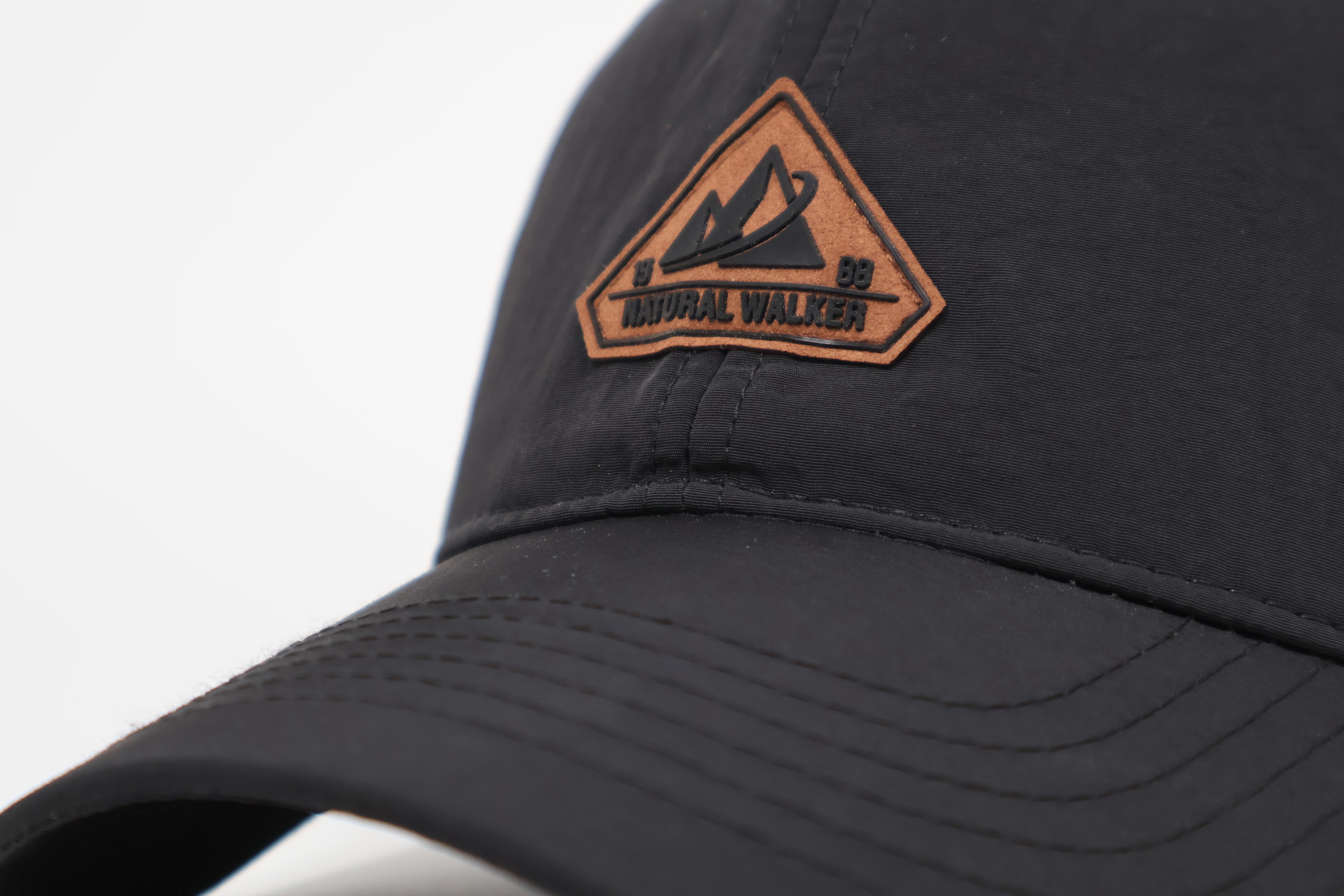Natural Walker Black Adjustable Hat
