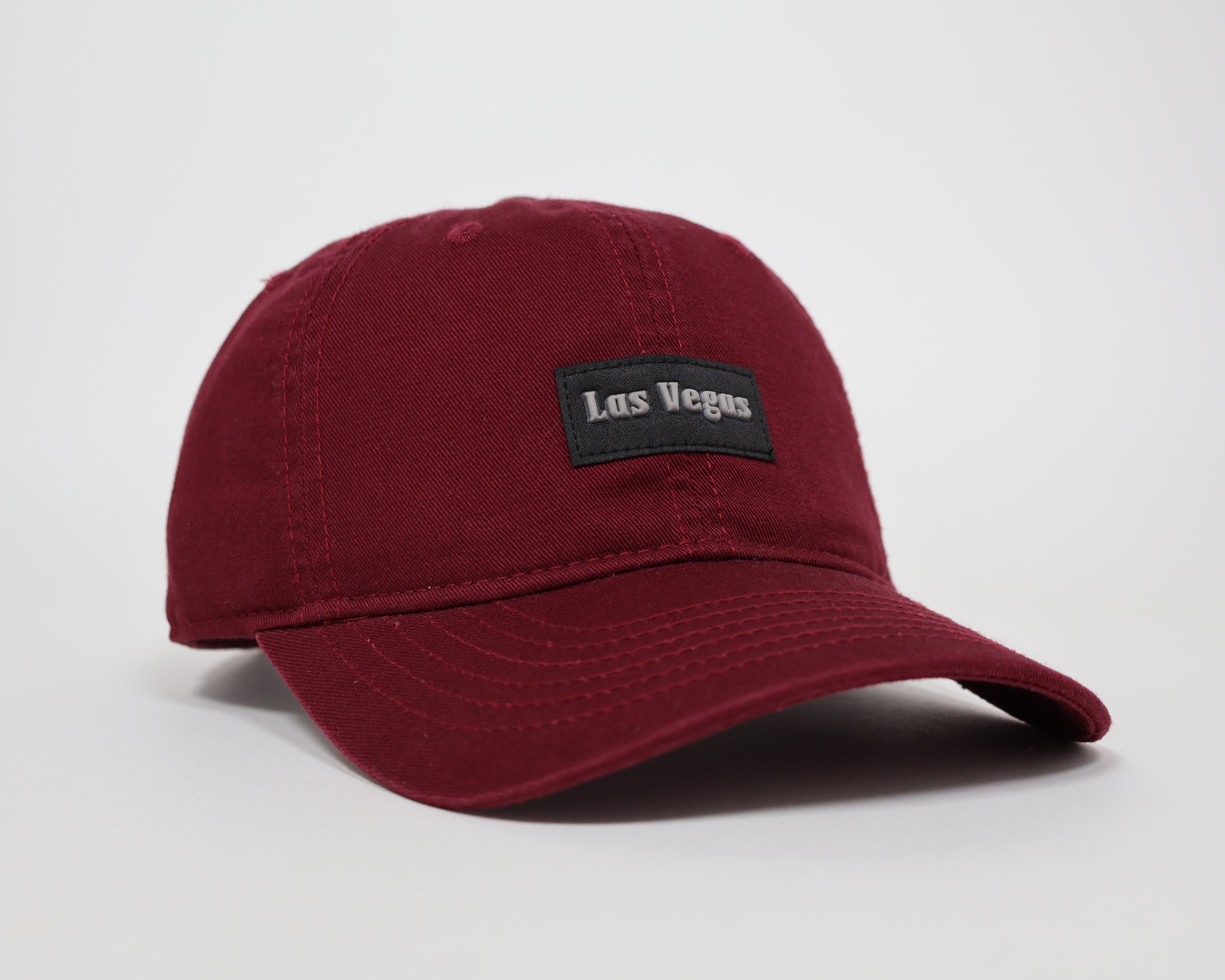 Las Vegas Maroon Adjustable Cap