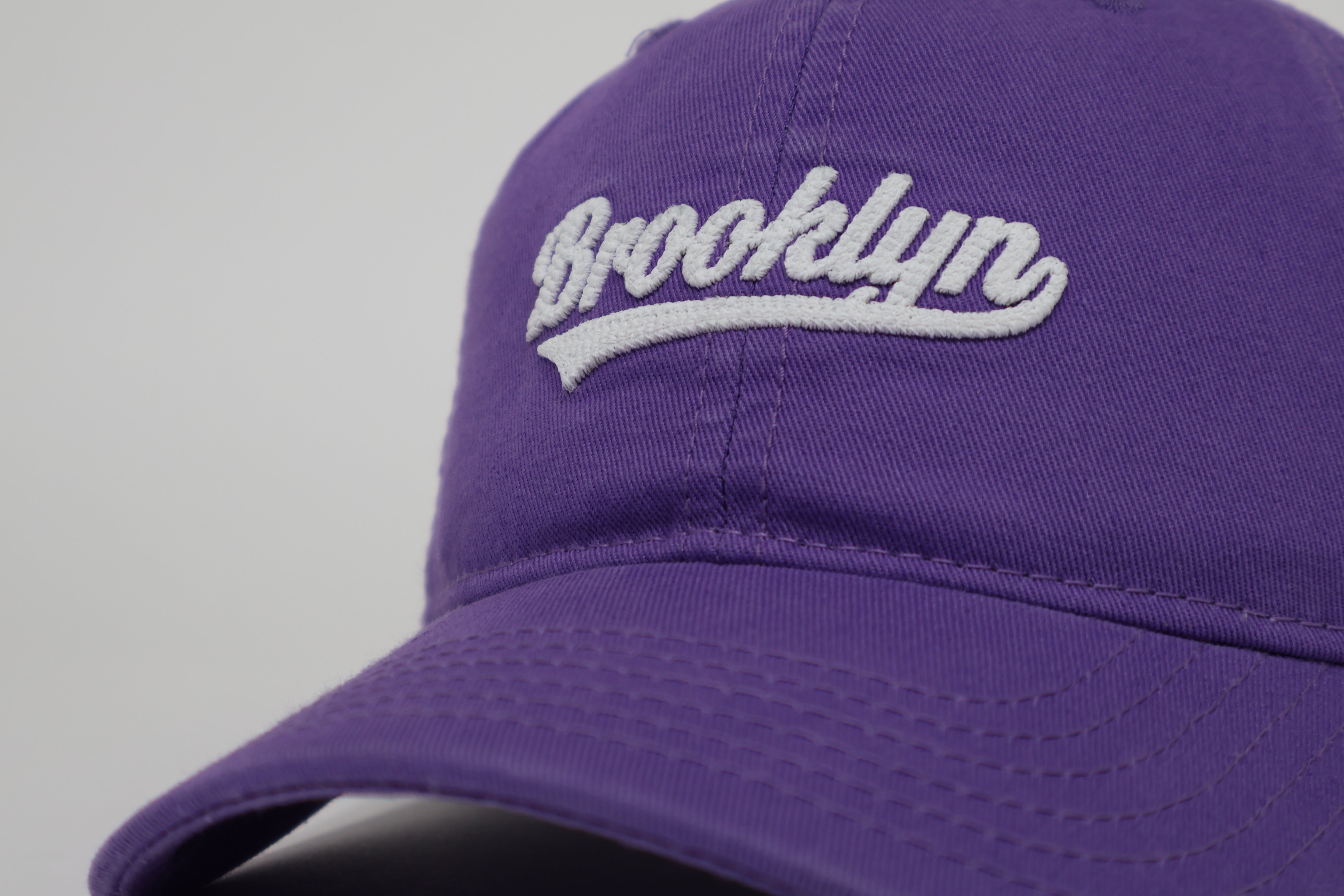 Brooklyn Purple Adjustable Baseball Cap