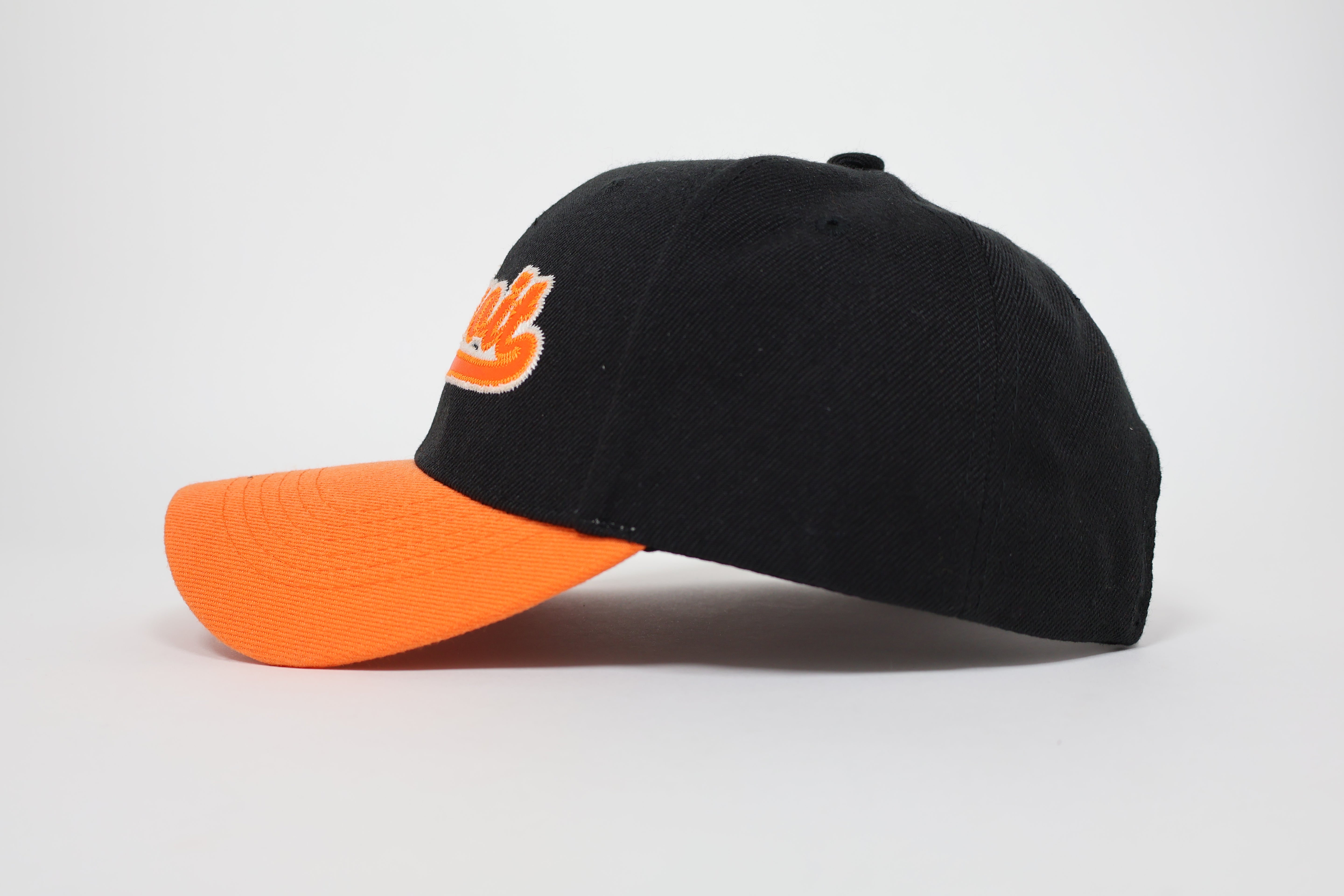 Detroit Black & Orange Adjustable Cap
