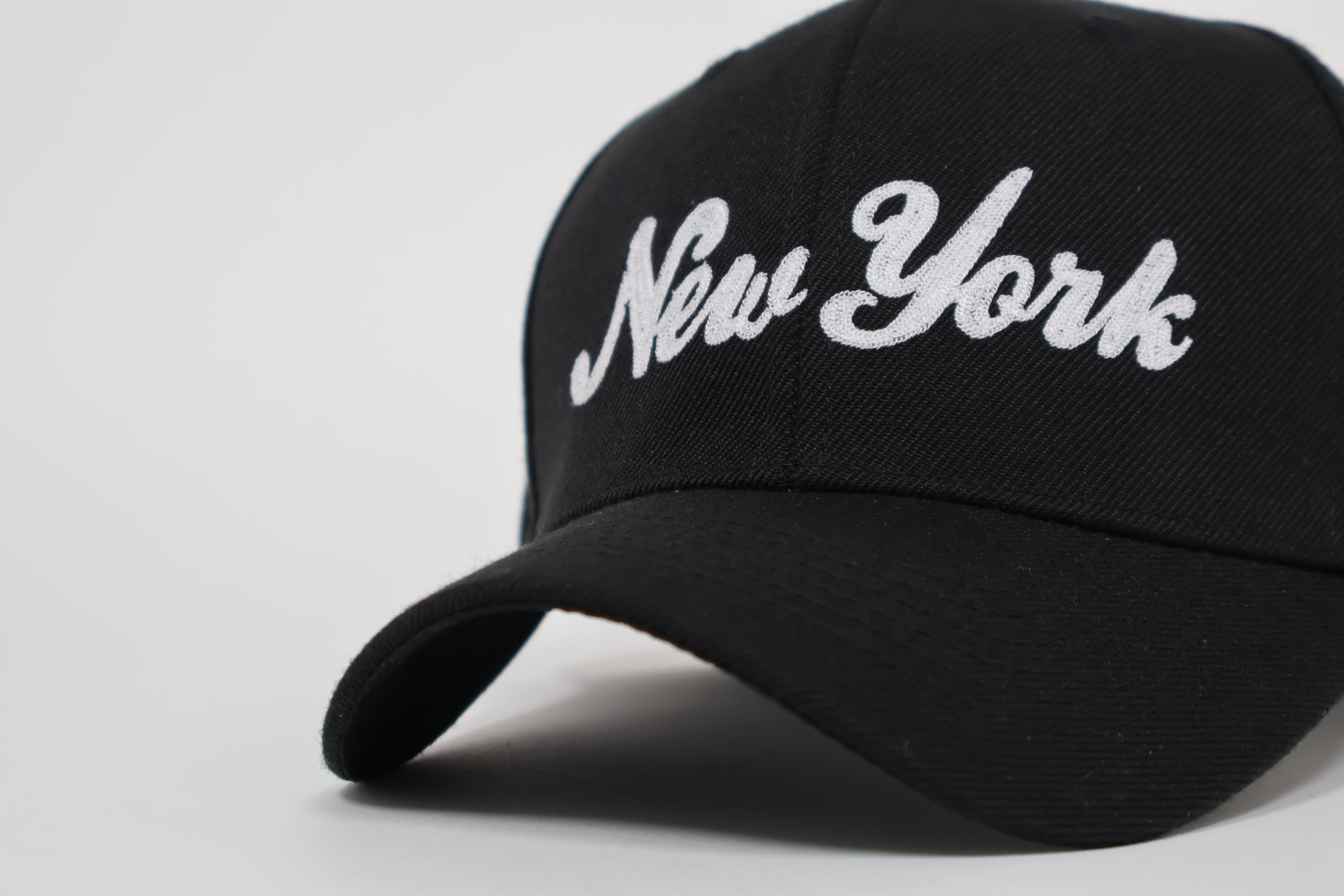 New York Black Adjustable Cap