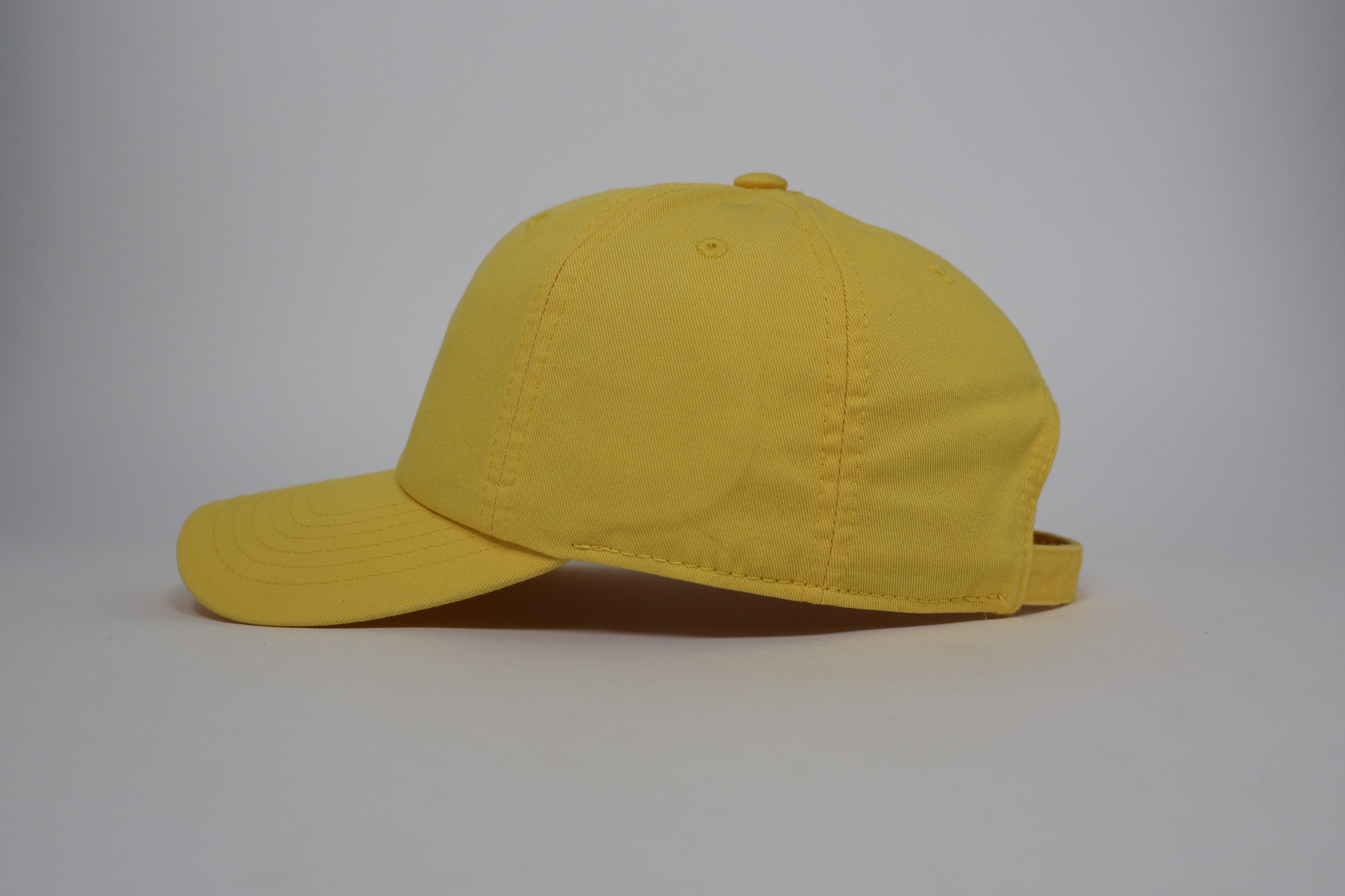 Yellow Adjustable Baseball Cap