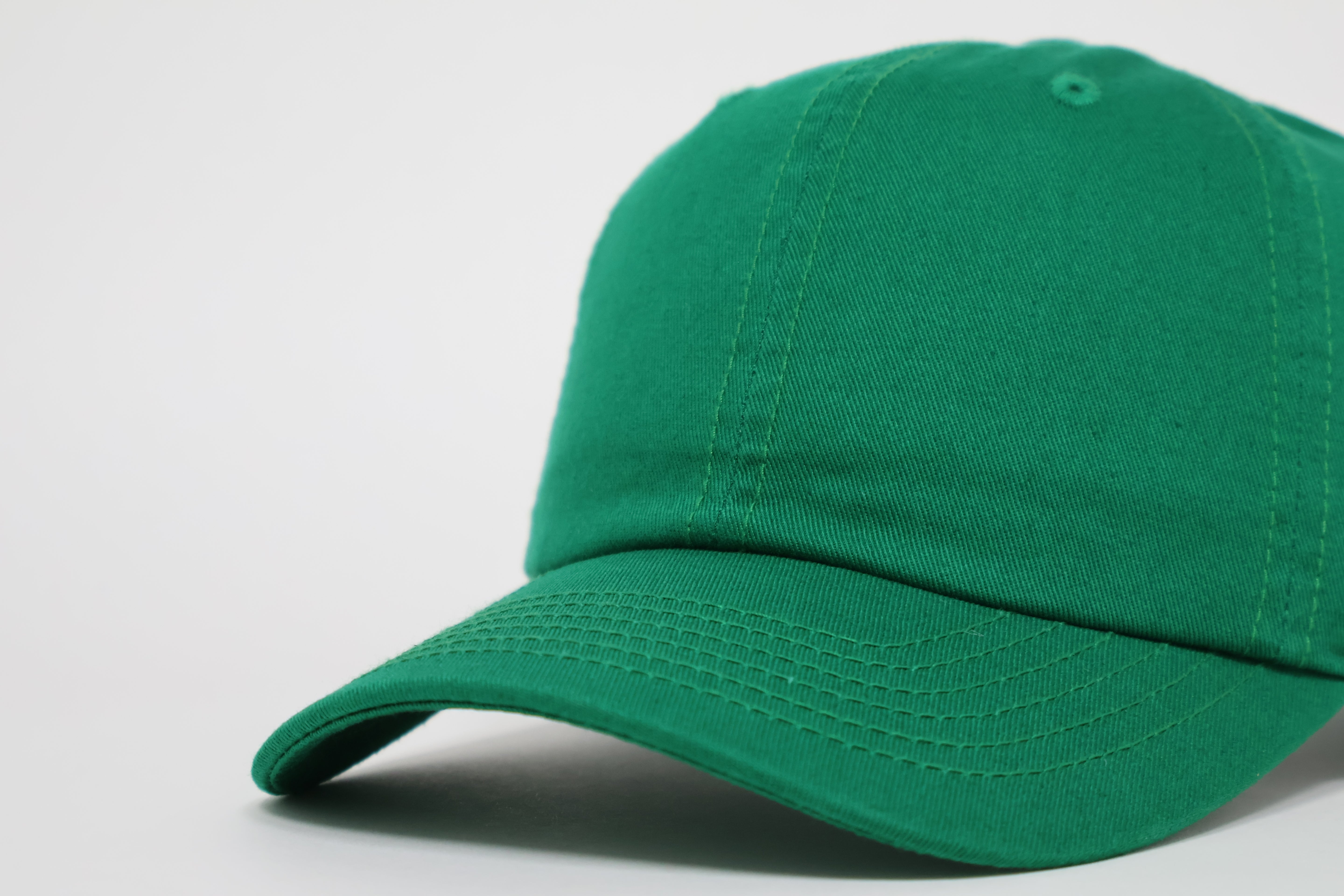 Emerald Green Adjustable Baseball Cap
