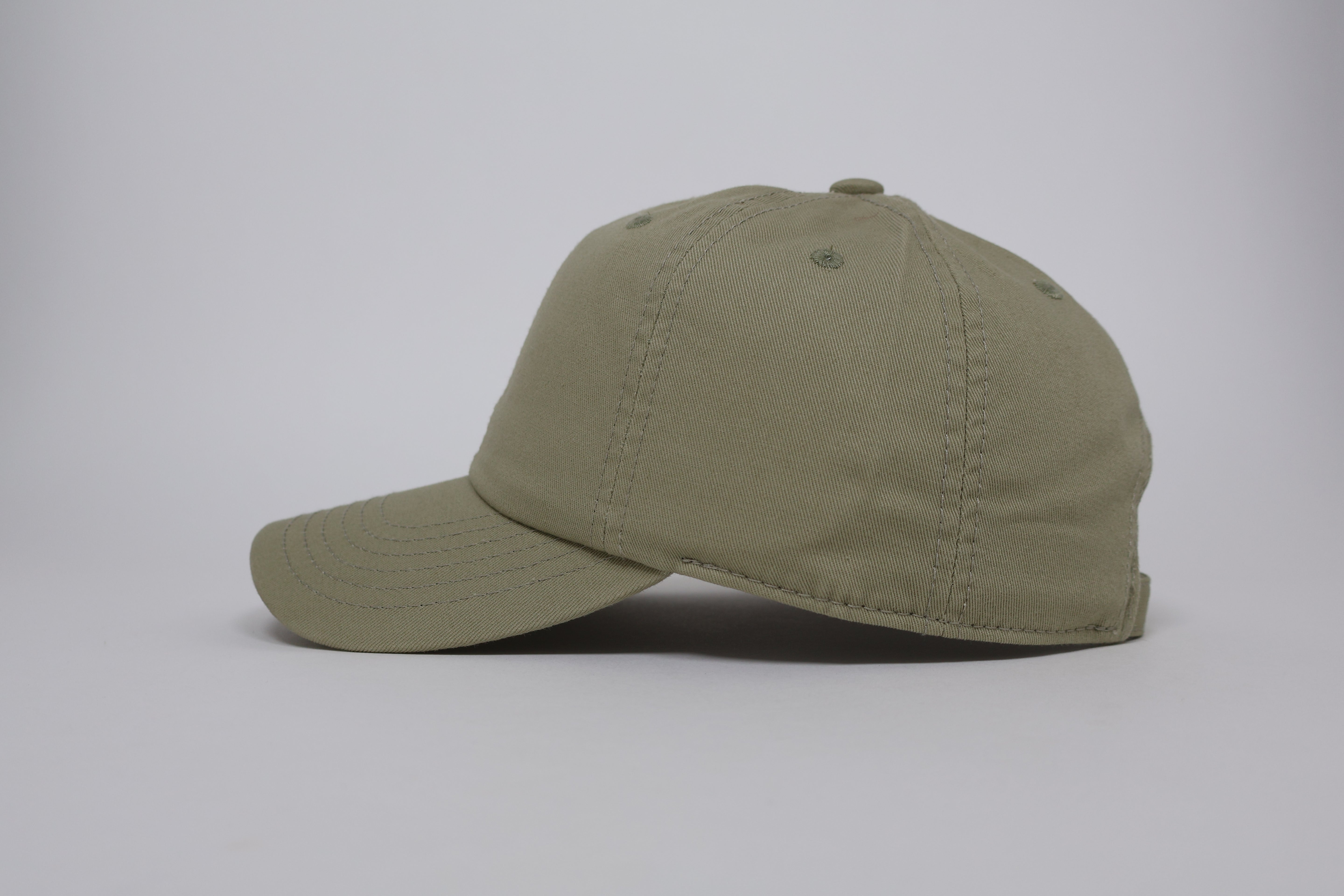 Olive Green Adjustable Baseball Cap
