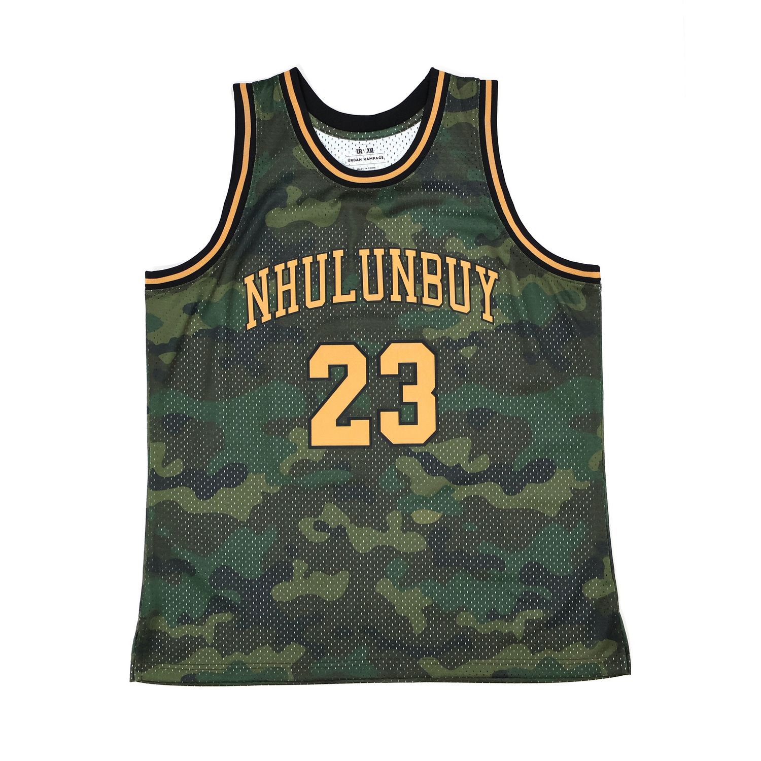 Gove 23 camouflage basketball jersey for men