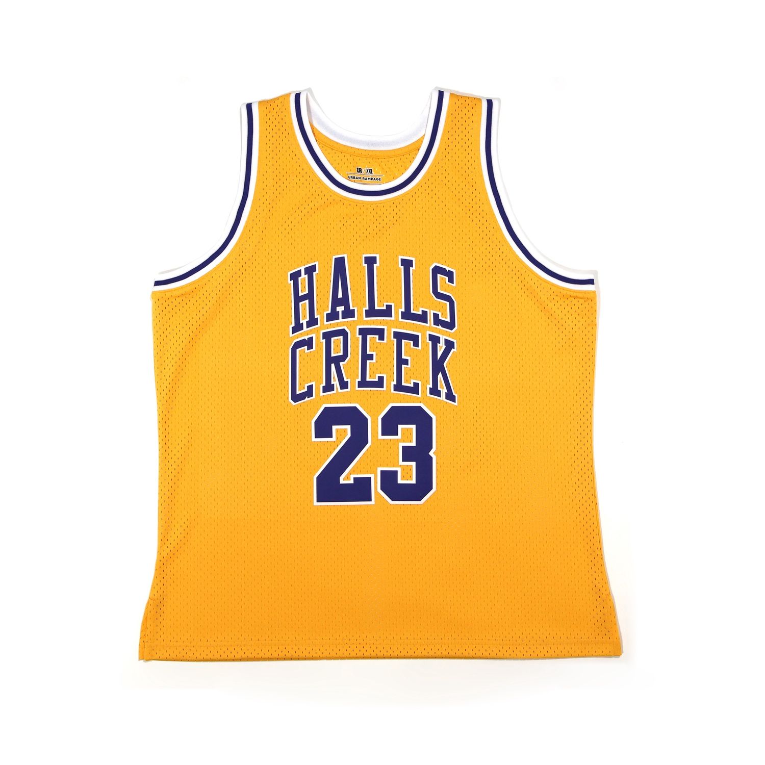 Halls Creek 23 yellow basketball jersey for men
