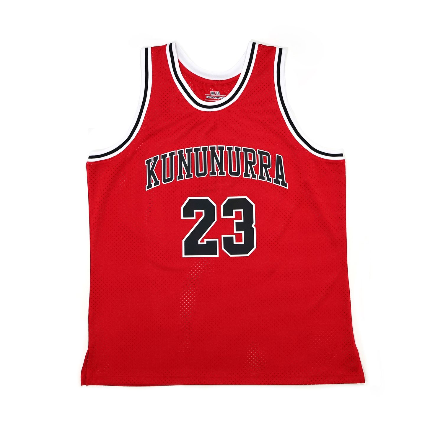 Kununurra 23 red basketball jersey for men