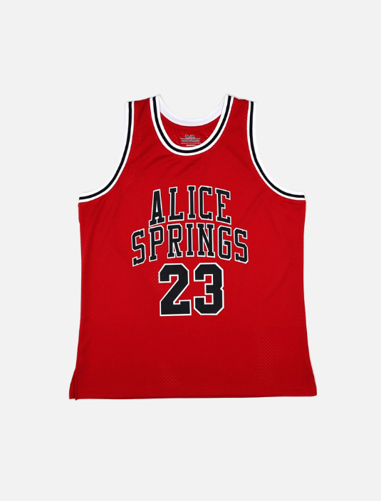 Men's basketball jersey from the Alice Spring '23 collection, featuring a modern athletic design