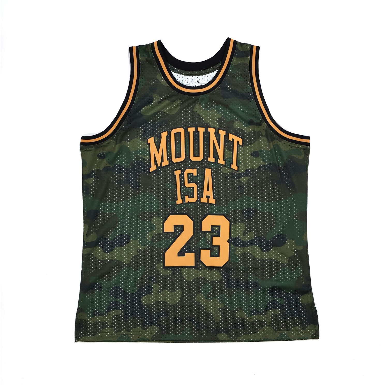 Derby 23 camouflage basketball jersey for men