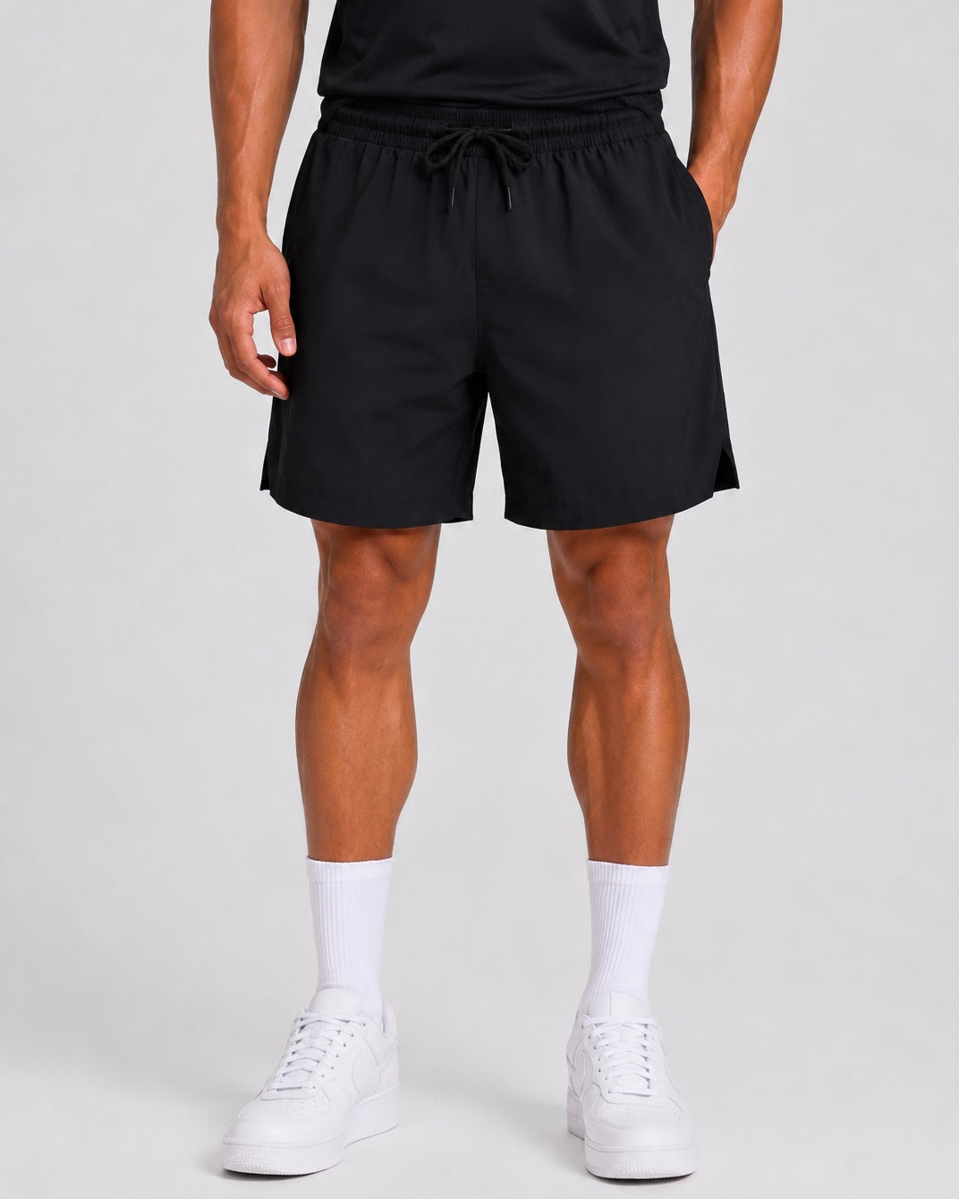 Men’s UR-9 Activewear Sports Shorts – Black
