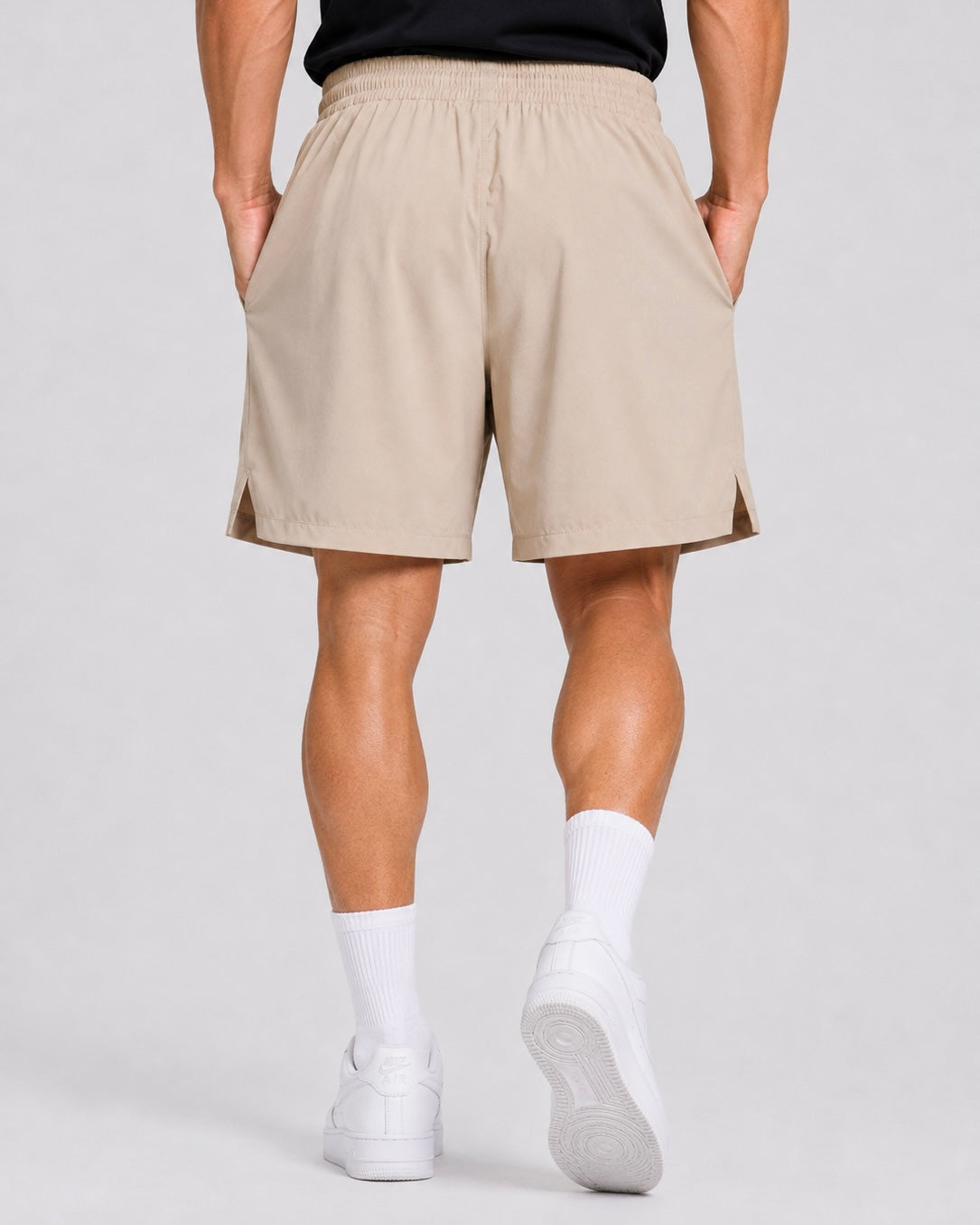 Men’s UR-9 Activewear Sports Shorts – Khaki
