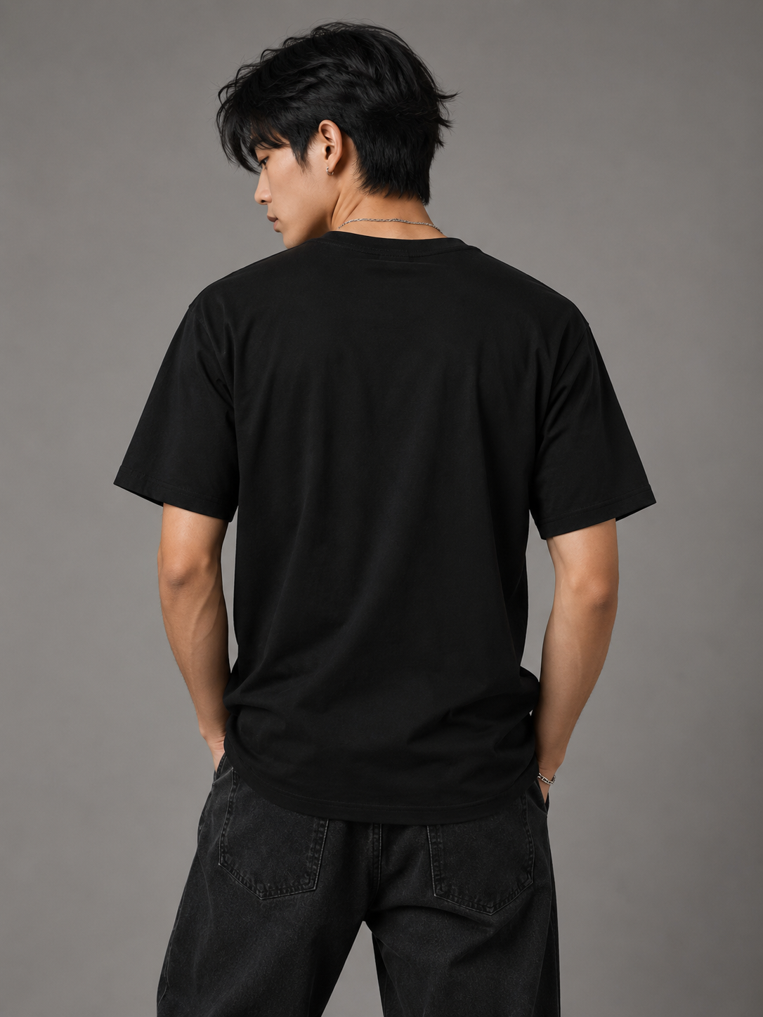 Men's Wiz Khalifa Graphic T-Shirt | Men's Black Streetwear Tee - Black