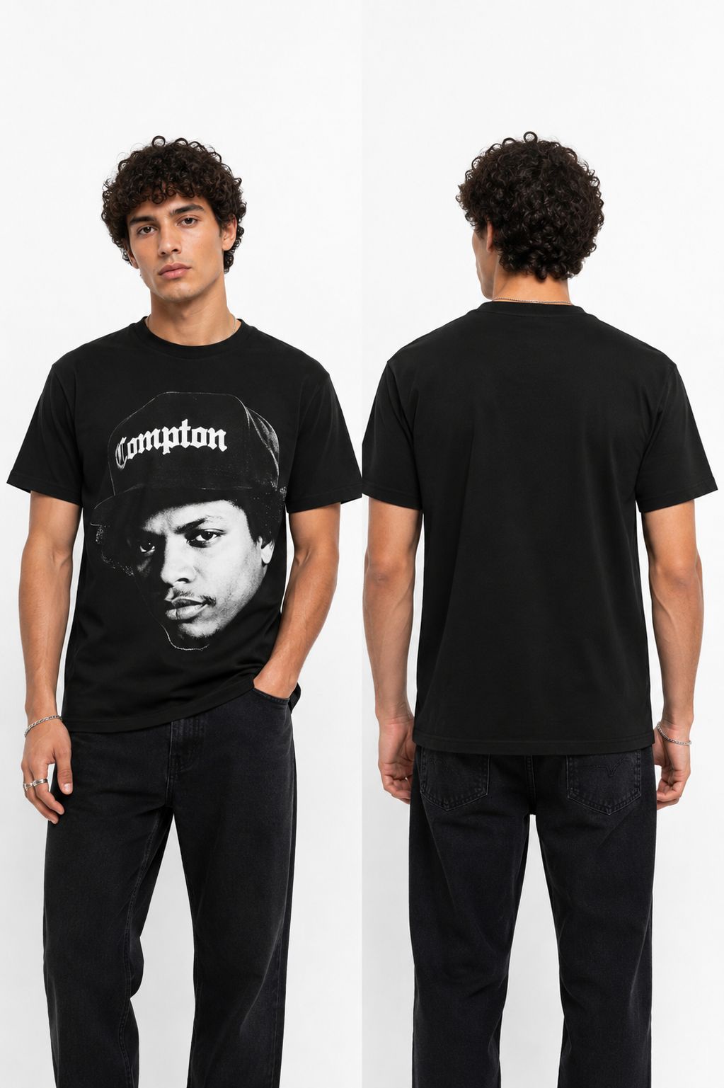Black Shirt Streetwear