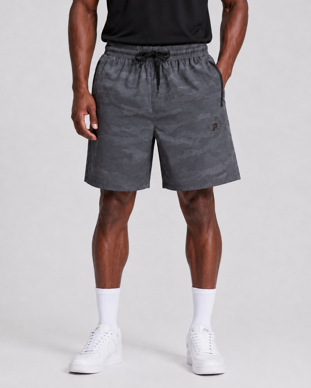 Men’s UR-7 Activewear Sports Shorts – Grey**