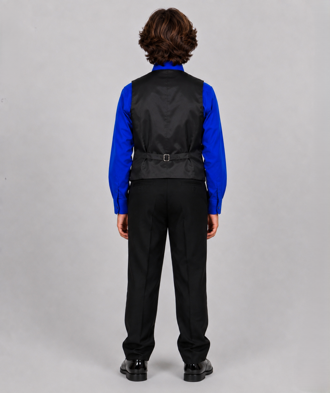 Boys’ 4-Piece Formal Suit Set – Blue, Age 12