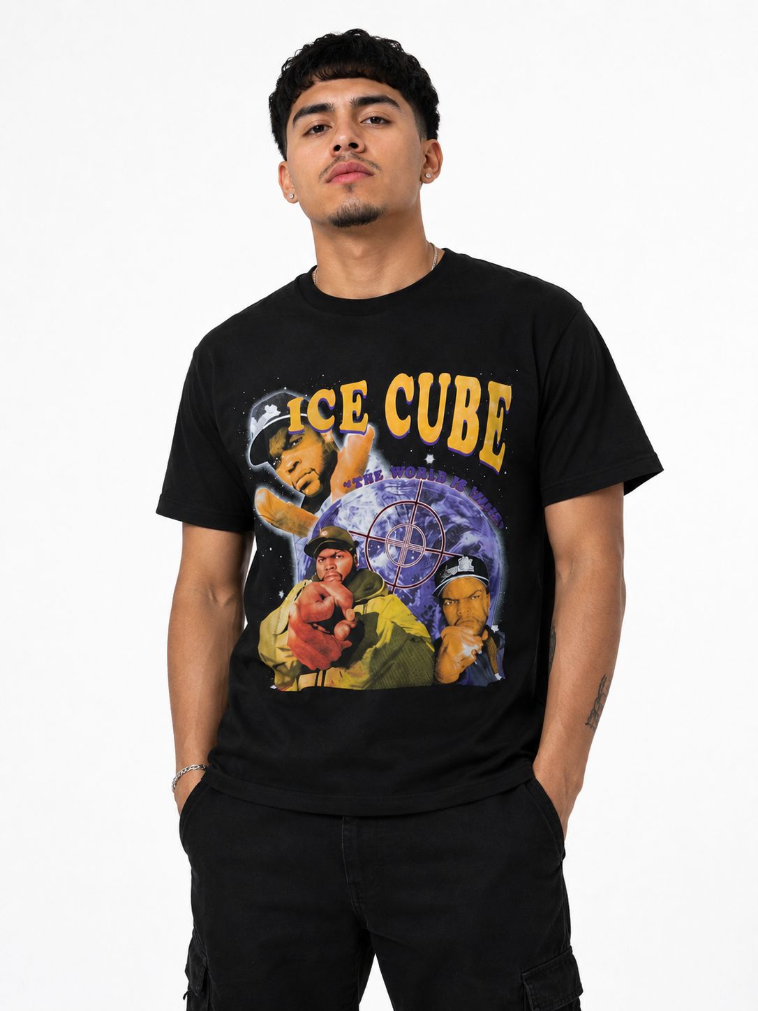 Black Shirt Streetwear