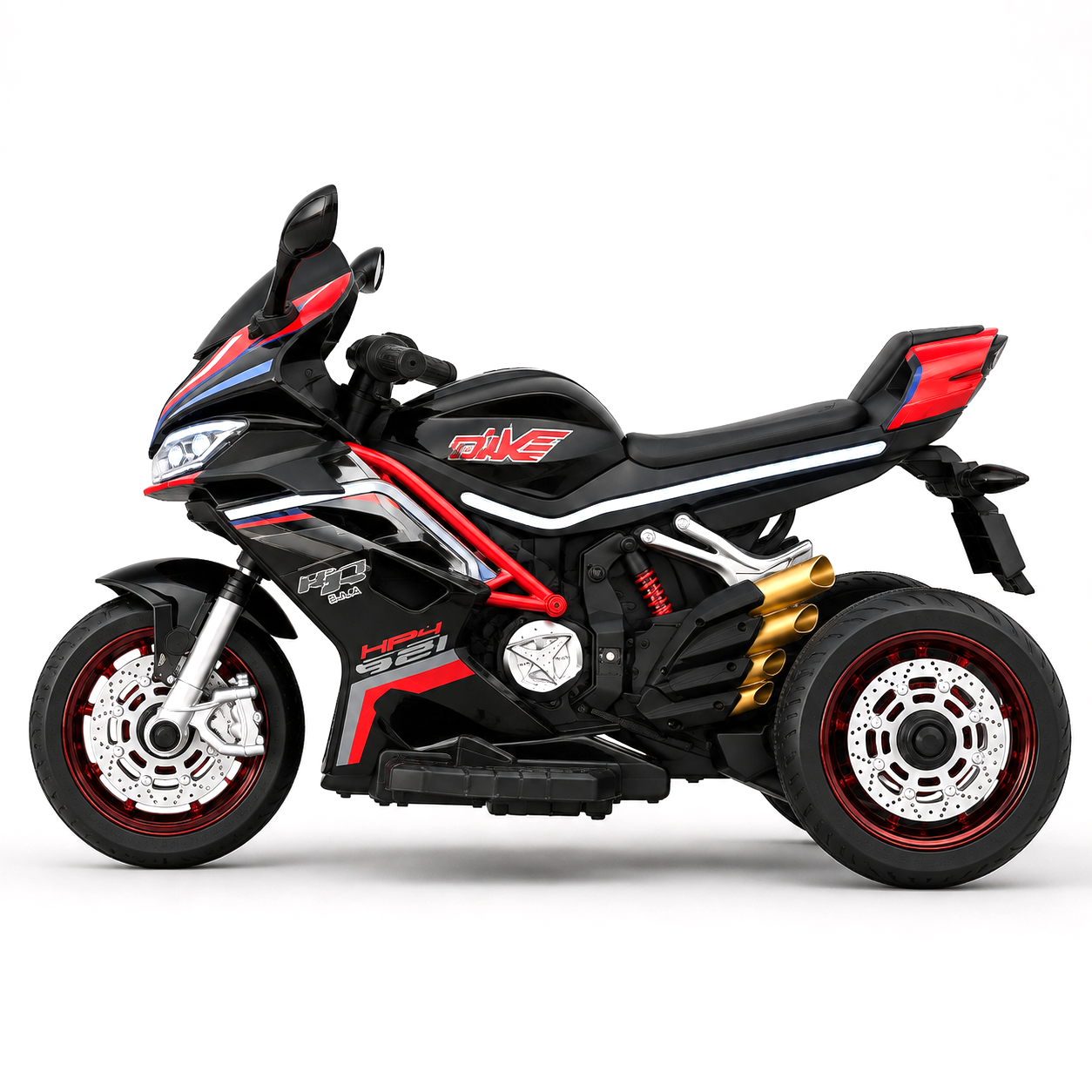 Kids Electric Ride-On Moto Bike 921-3 – 3-Wheel Motorcycle