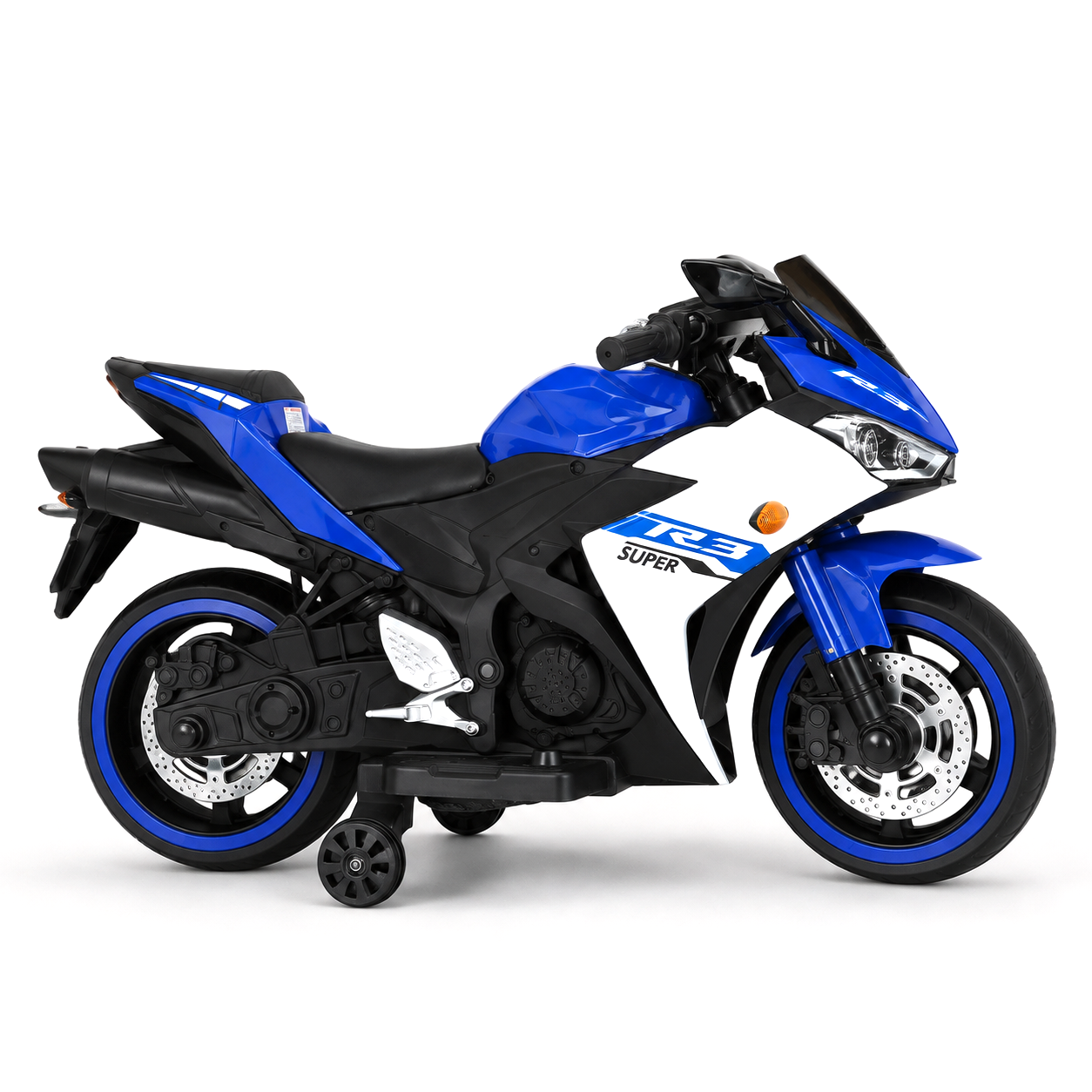 Kids Electric Ride-On Moto Bike N-888 – Blue