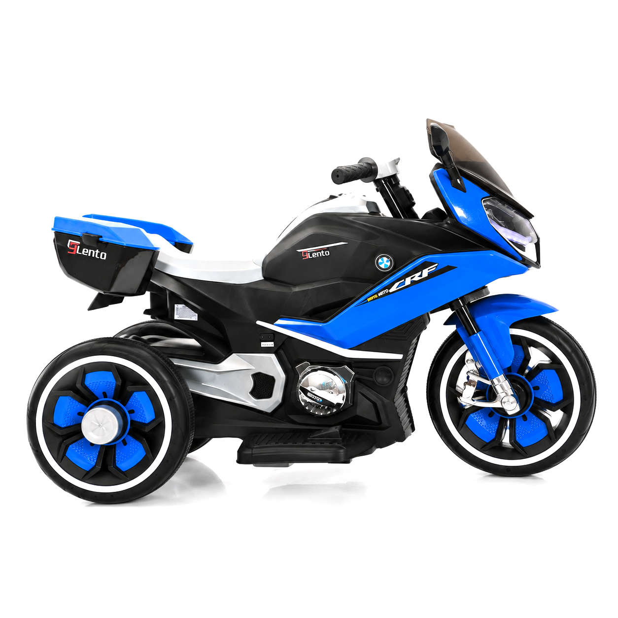 Kids Electric Ride-On Three-Wheel Motorcycle FB-618 – Blue