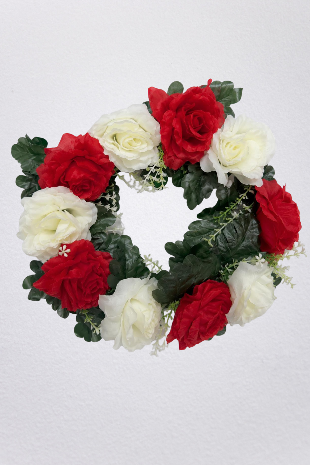 Artificial Floral Wreath – Decorative Faux Flower Door & Wall Hanging