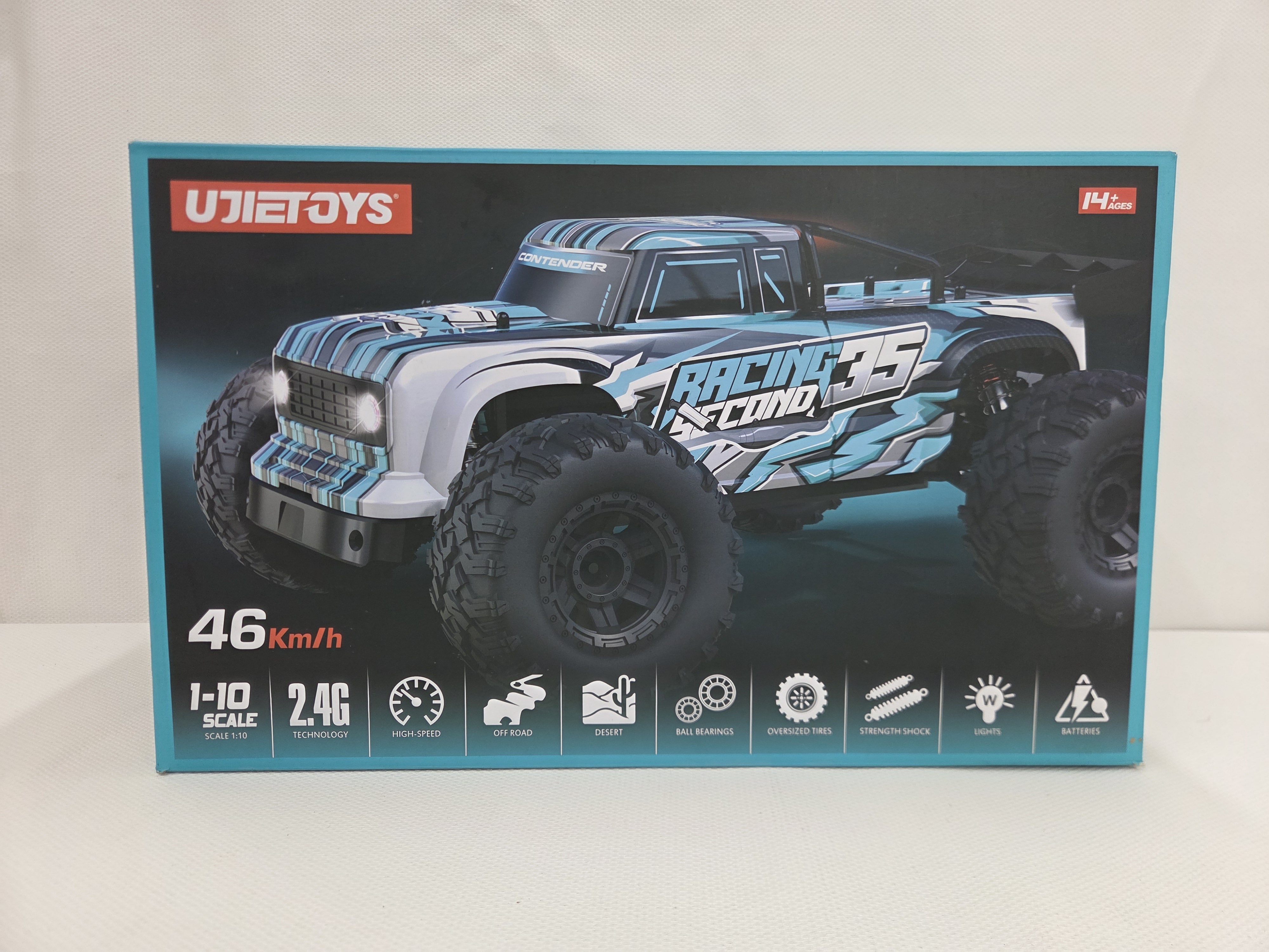 1: 10 four-wheel drive high-speed scooter with light