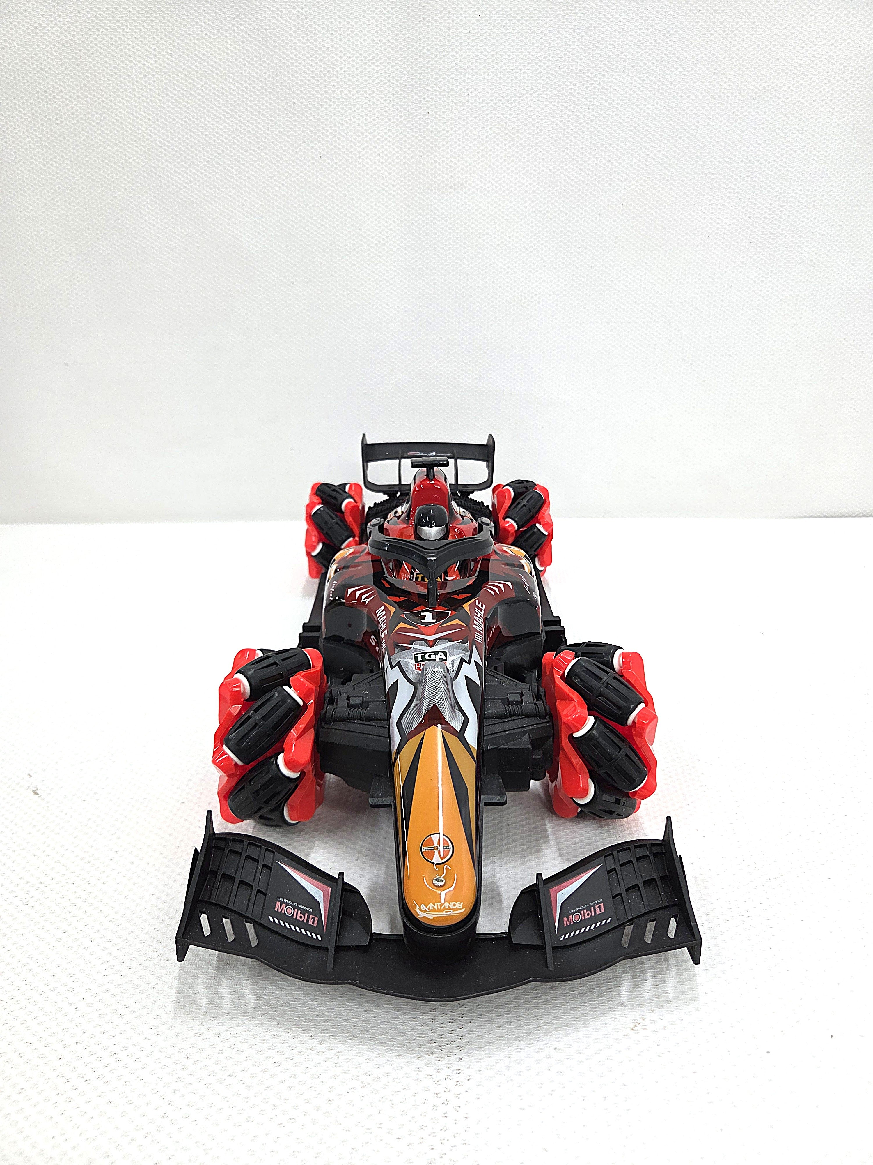 F1 Equation Stunt Spray RC Car | 360° Drift Racing Car with LED Lights