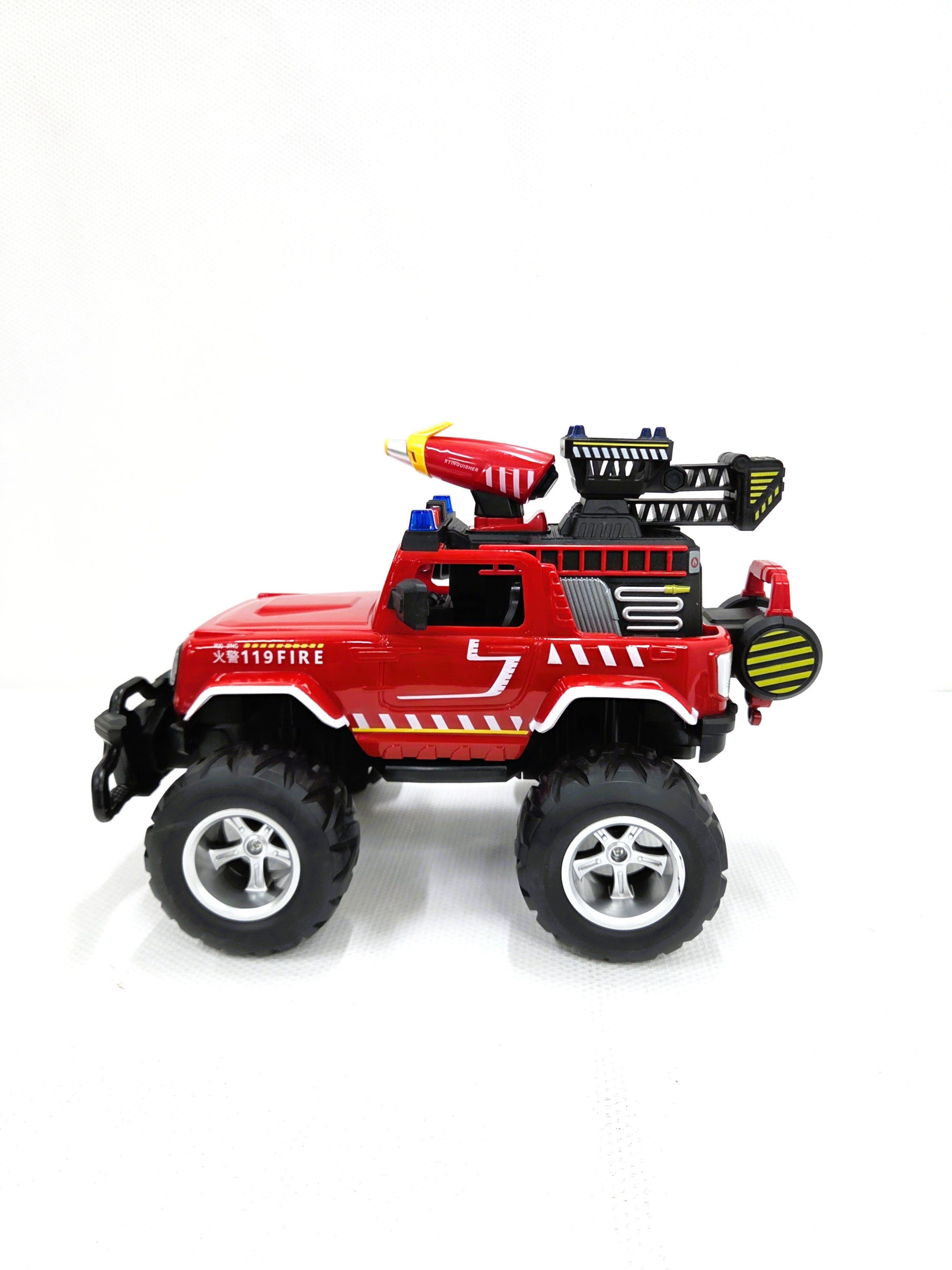 Remote Control Fire Sprinkler Truck with Water Spray | RC Fire Rescue Vehicle