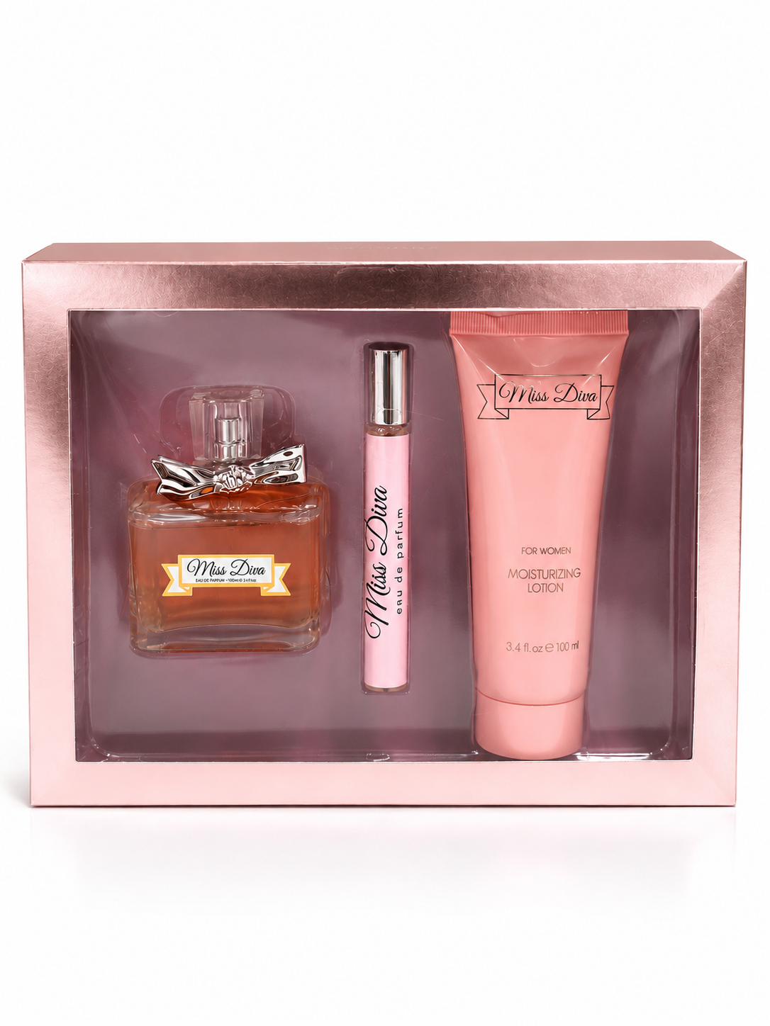 Miss Diva Women’s 3-Piece Fragrance Gift Set