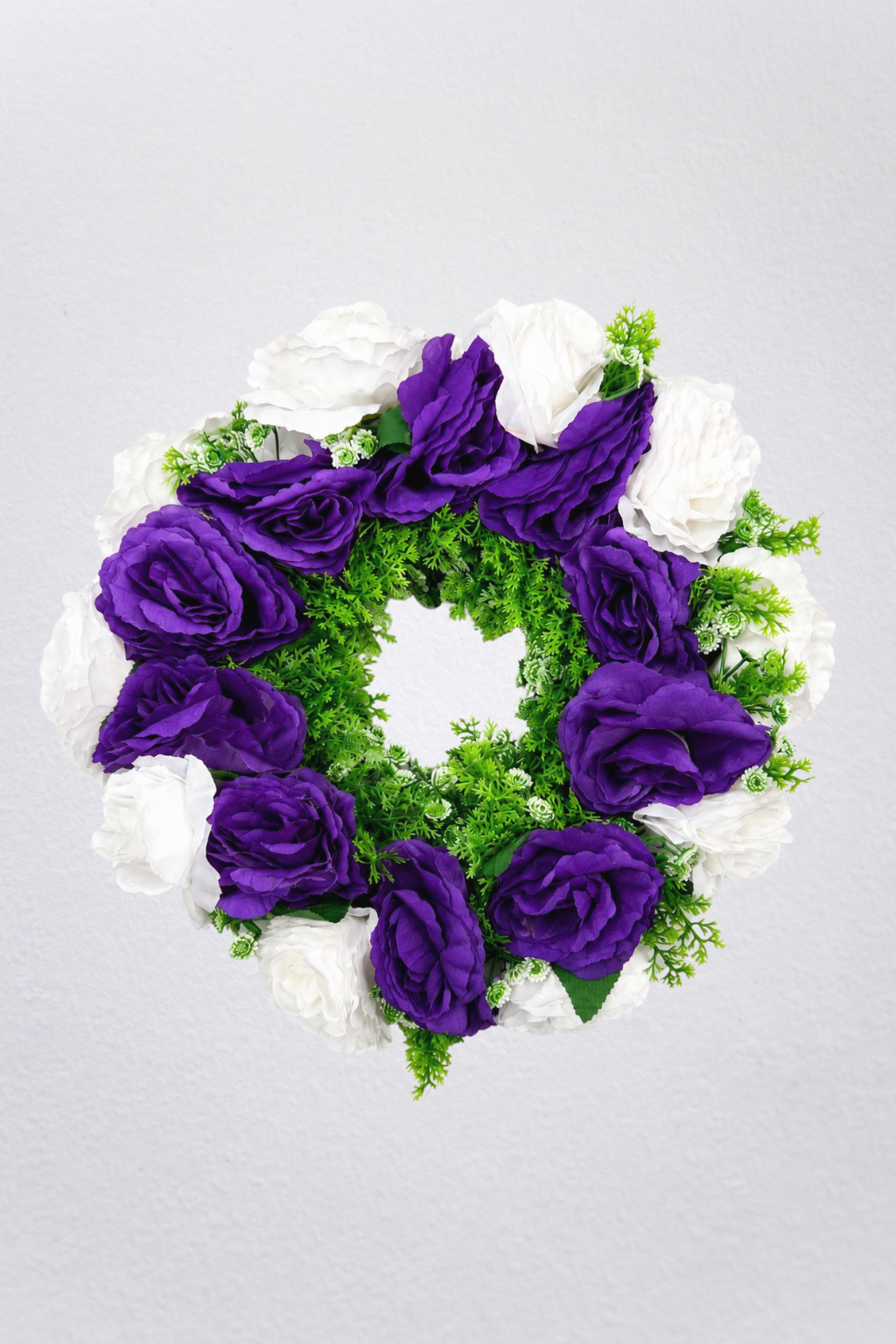 Artificial Floral Wreath – Decorative Faux Flower Door & Wall Hanging