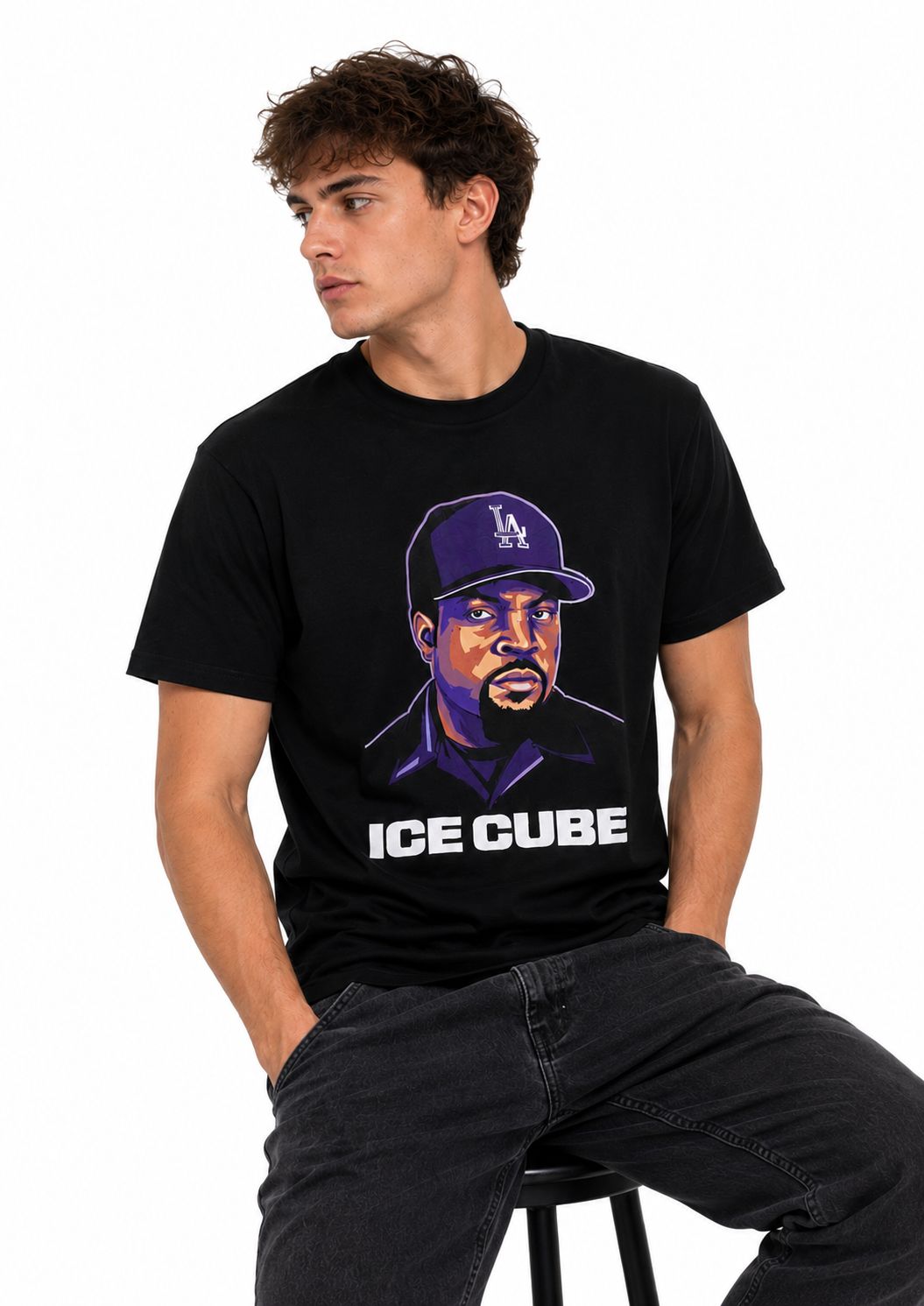 Black Shirt Streetwear