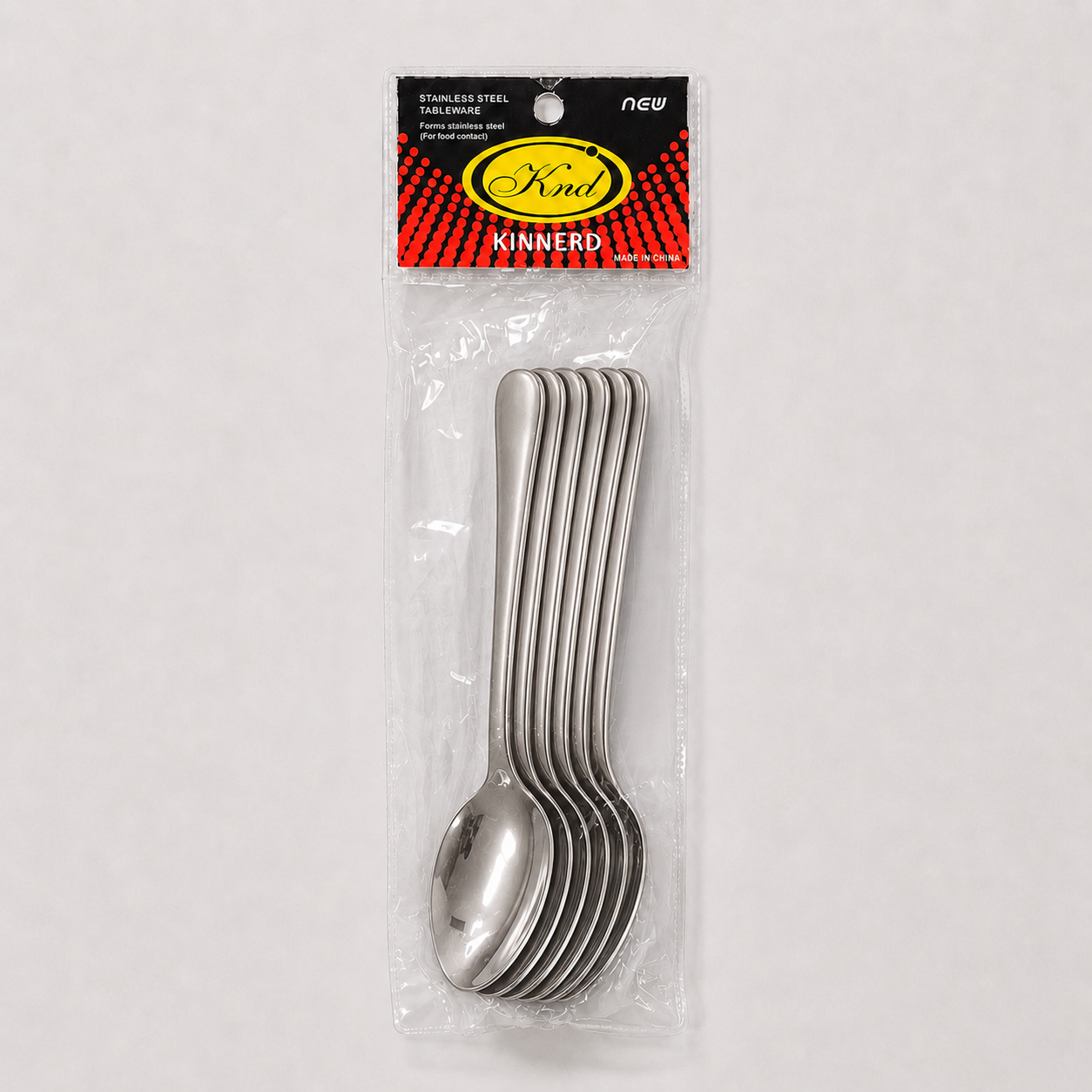 KINNERD 6-Piece Stainless Steel Spoon Set