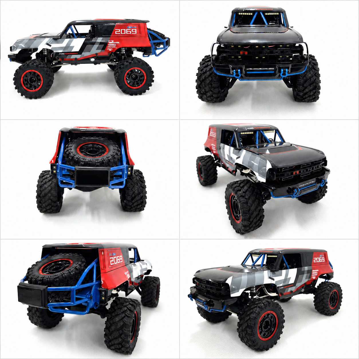 MJX Hyper Go H12P 1:12 Brushless RC Ford Bronco R Rock Crawler