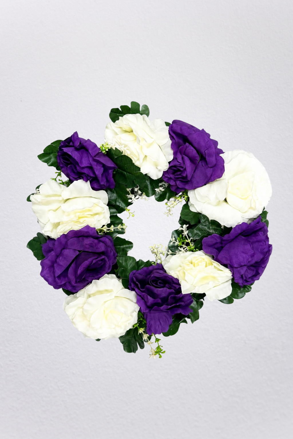 Artificial Floral Wreath – Decorative Faux Flower Door & Wall Hanging