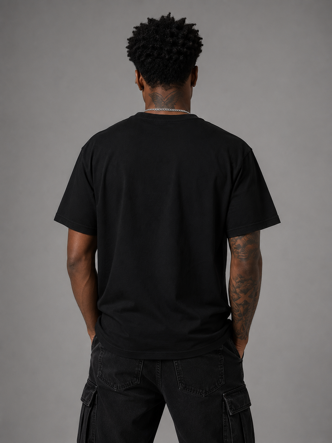 Men's Wiz Khalifa Graphic T-Shirt | Men's Streetwear Tee - Black