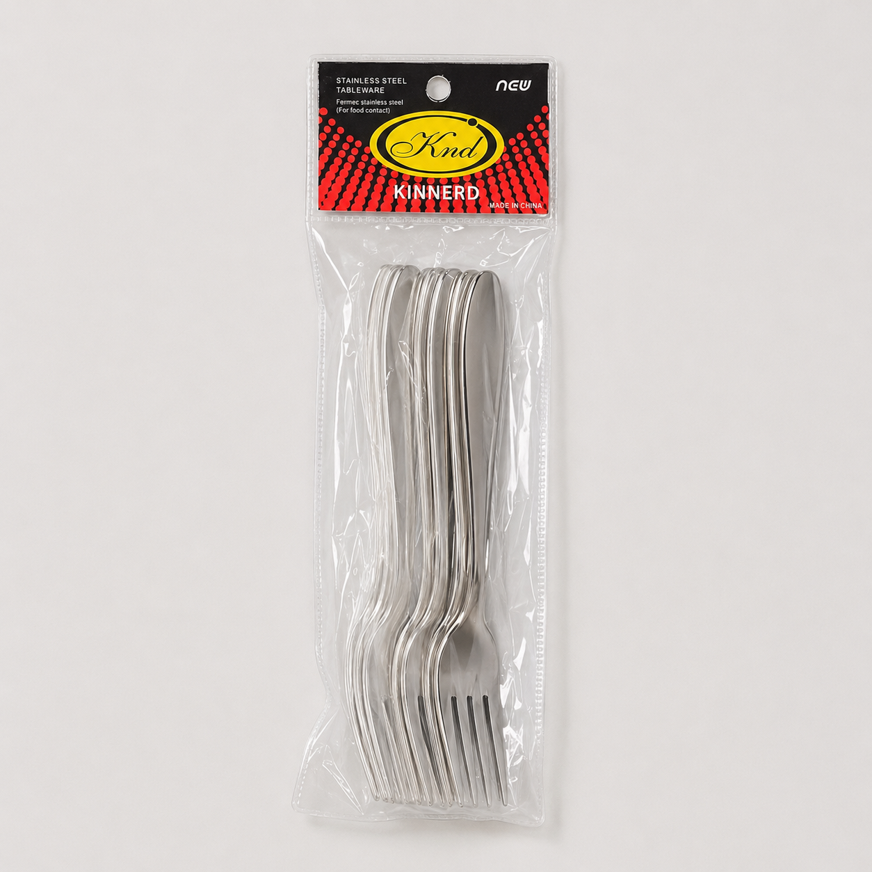 KINNERD 6-Piece Stainless Steel Fork Set
