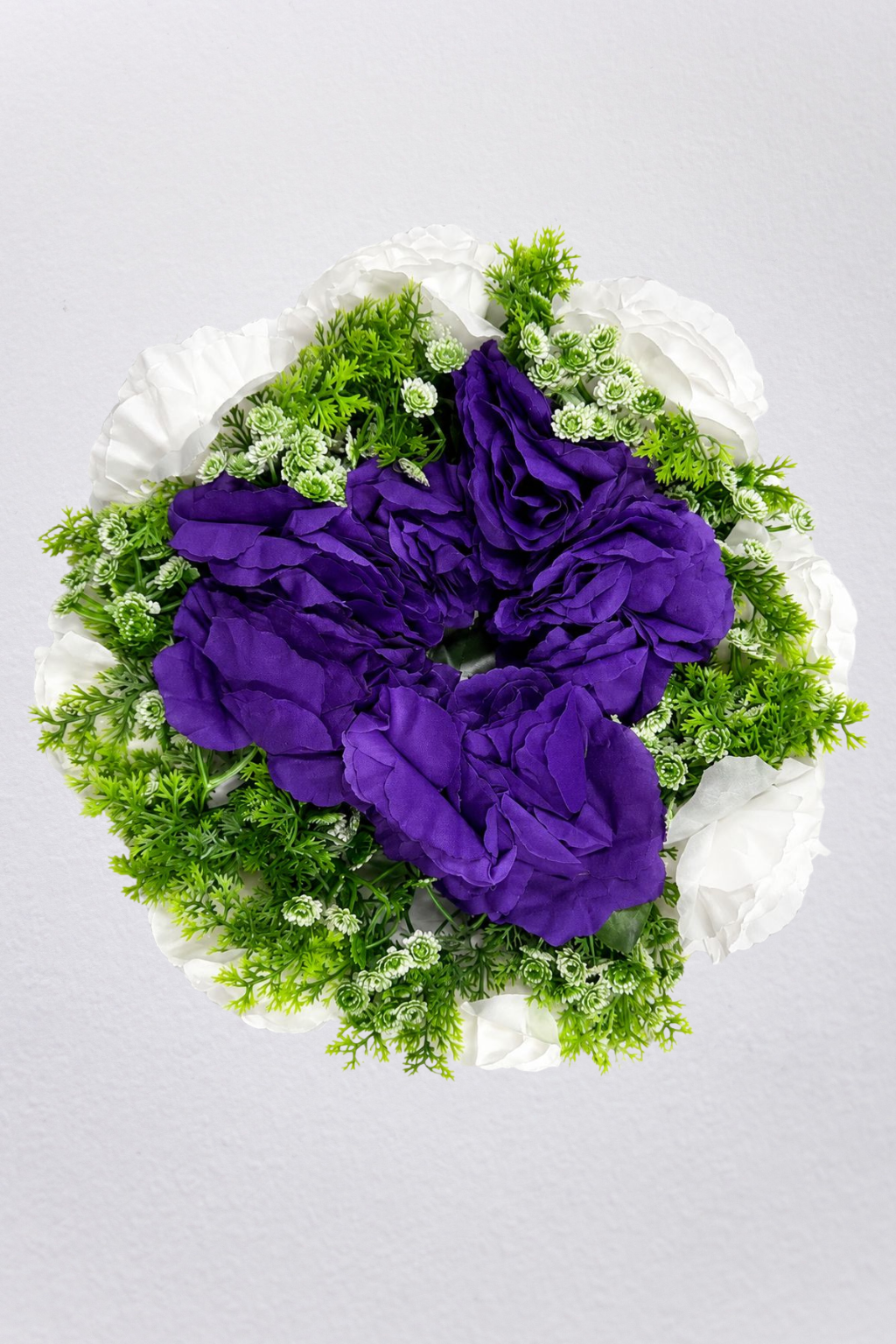 Artificial Floral Wreath – Decorative Faux Flower Door & Wall Hanging