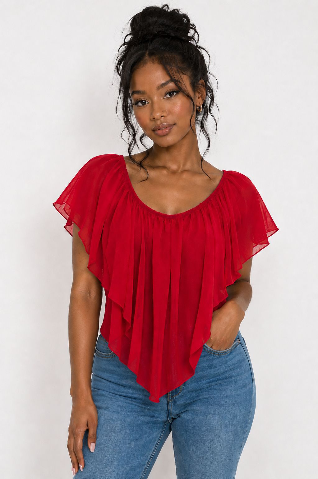Women's Red Top