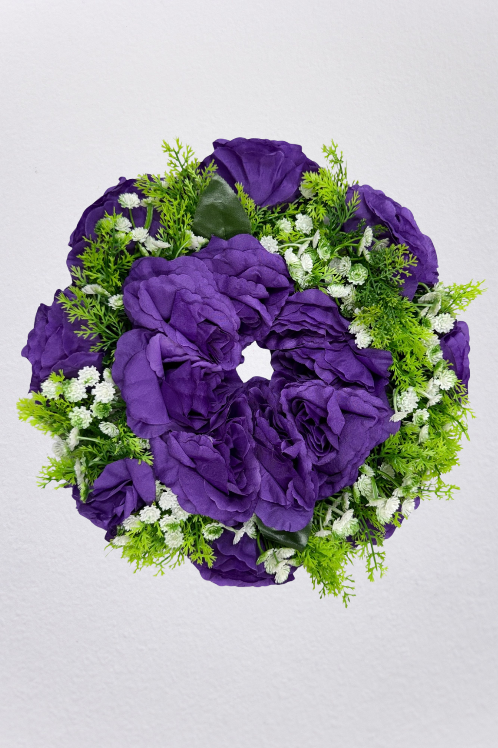 Artificial Floral Wreath – Decorative Faux Flower Door & Wall Hanging