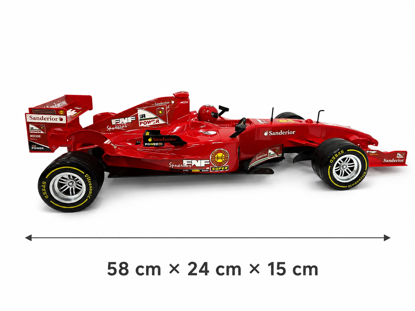 High-Speed Champion F1 Racing Car Toy – 1:6 Scale