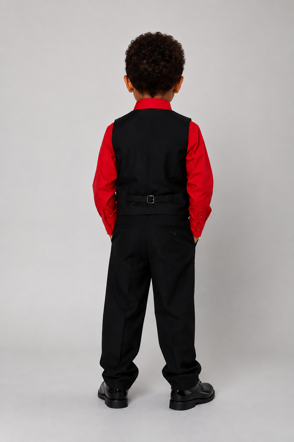Red Toddler Suit Set – Size 5T