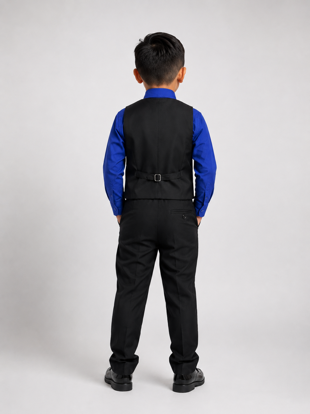 Blue Toddler Suit Set – Size 5T