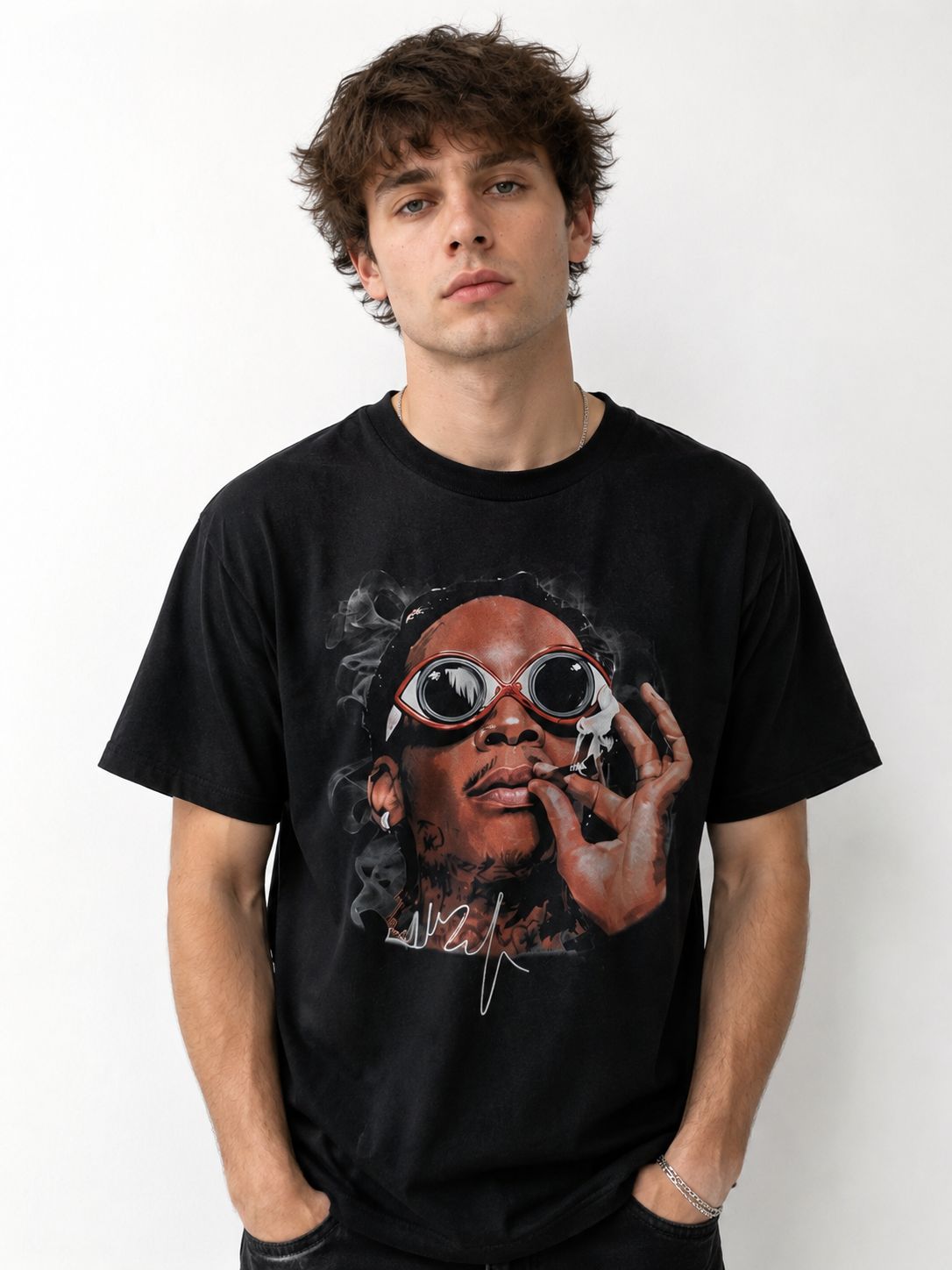 Black Shirt Streetwear