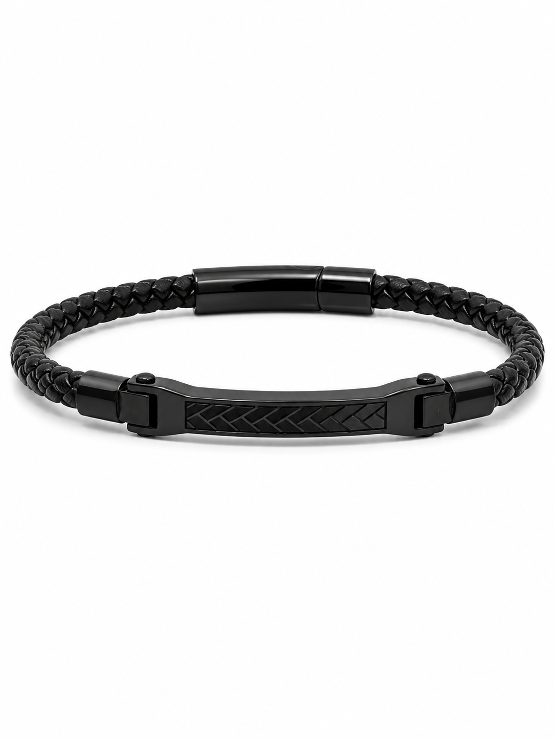Modern Braided Leather Bracelet