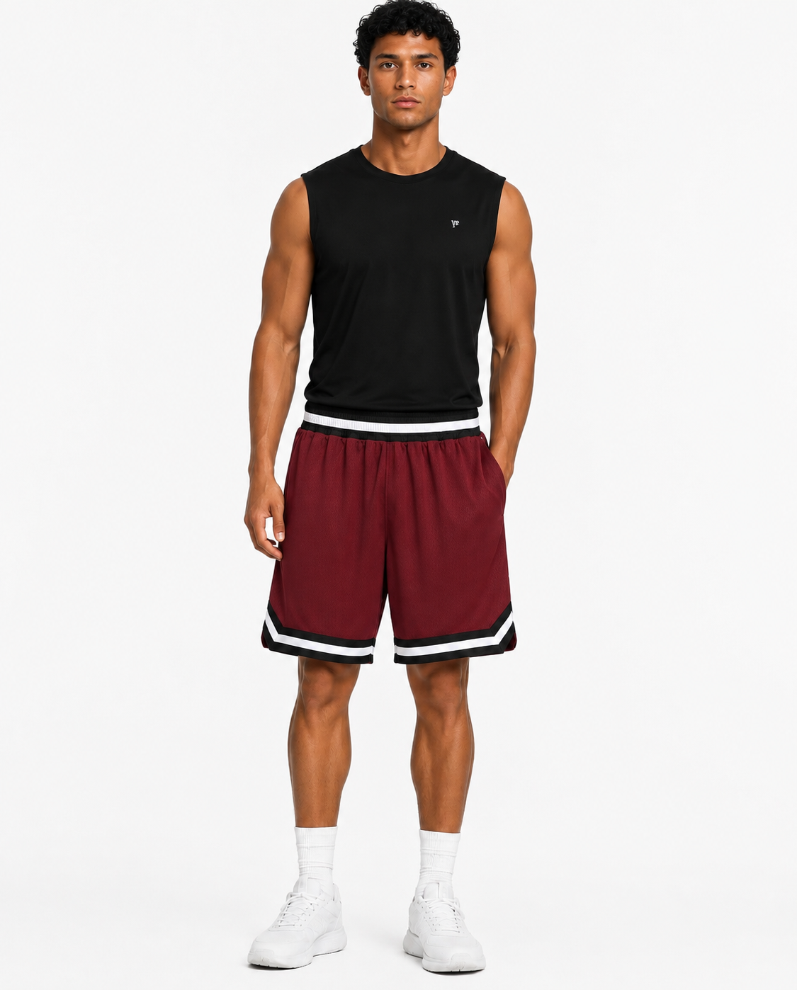 Men’s UR-16 Basketball Shorts – Maroon