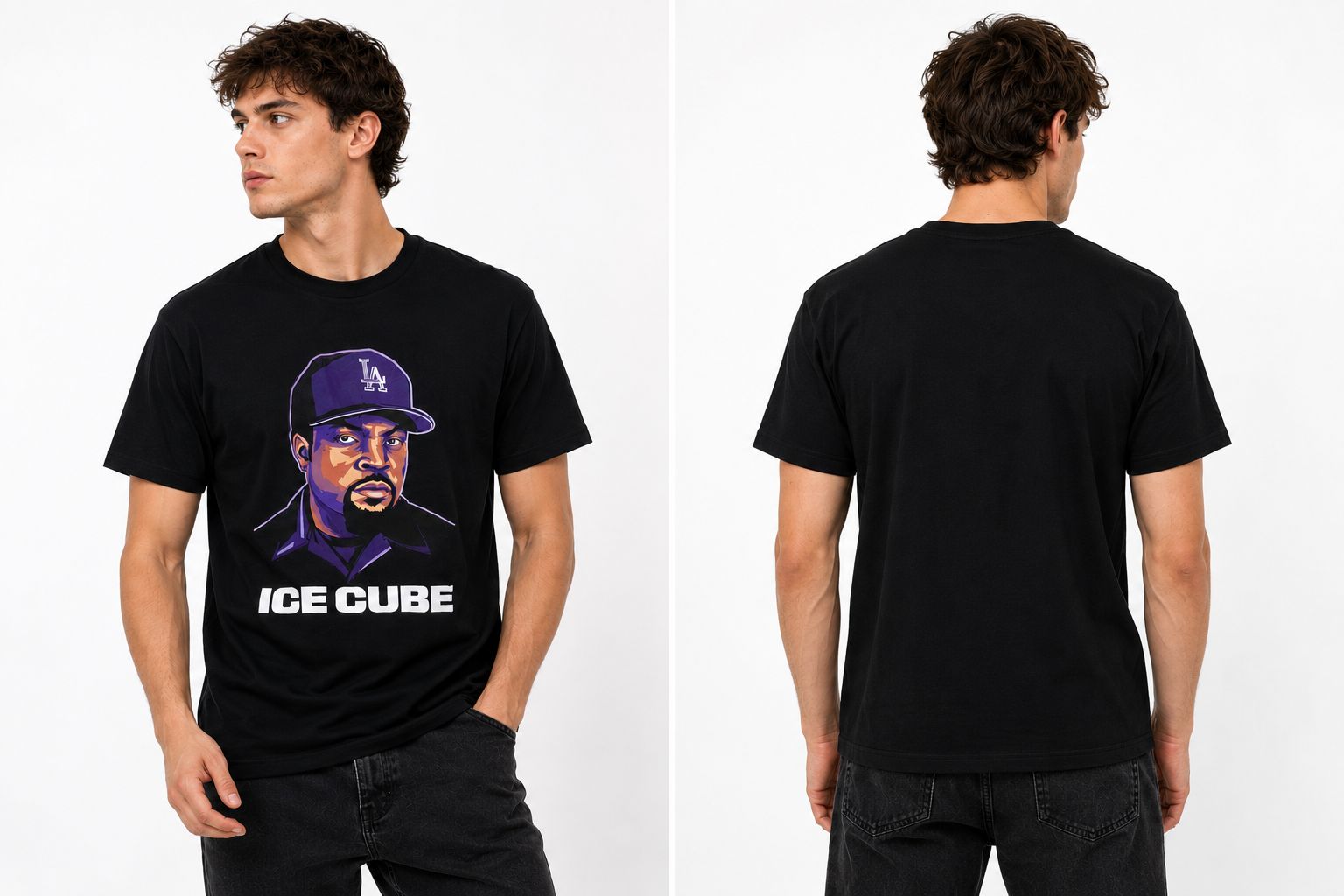 Black Shirt Streetwear
